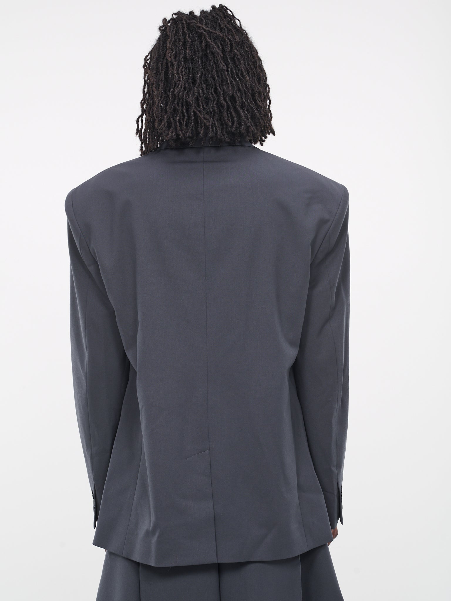 Oversized Blazer (MJ014W-LSW-DARK-GREY)