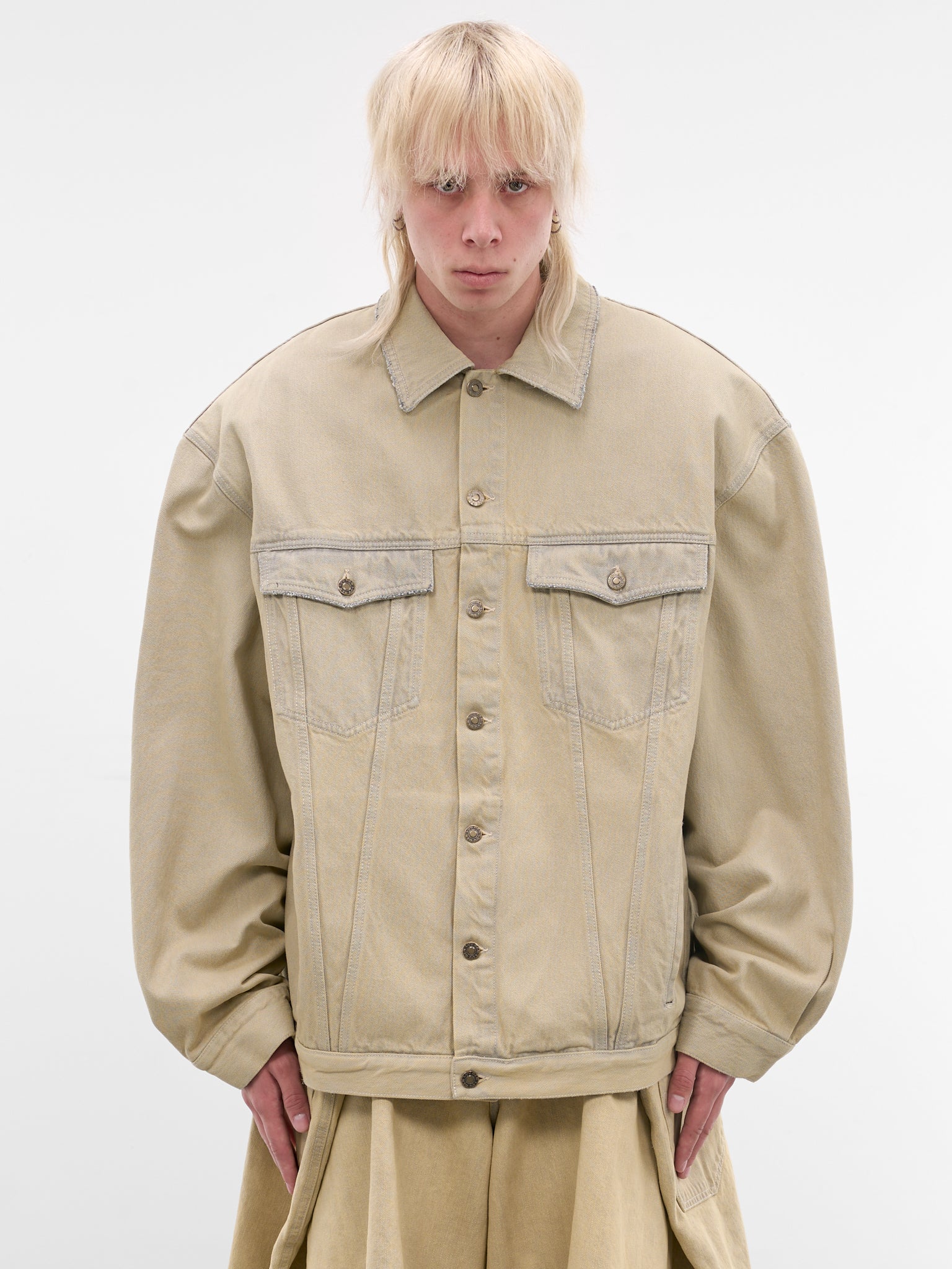 Whitewashed Denim Drifter Jacket (MJ077D-WD-102-WHITEWASHED)