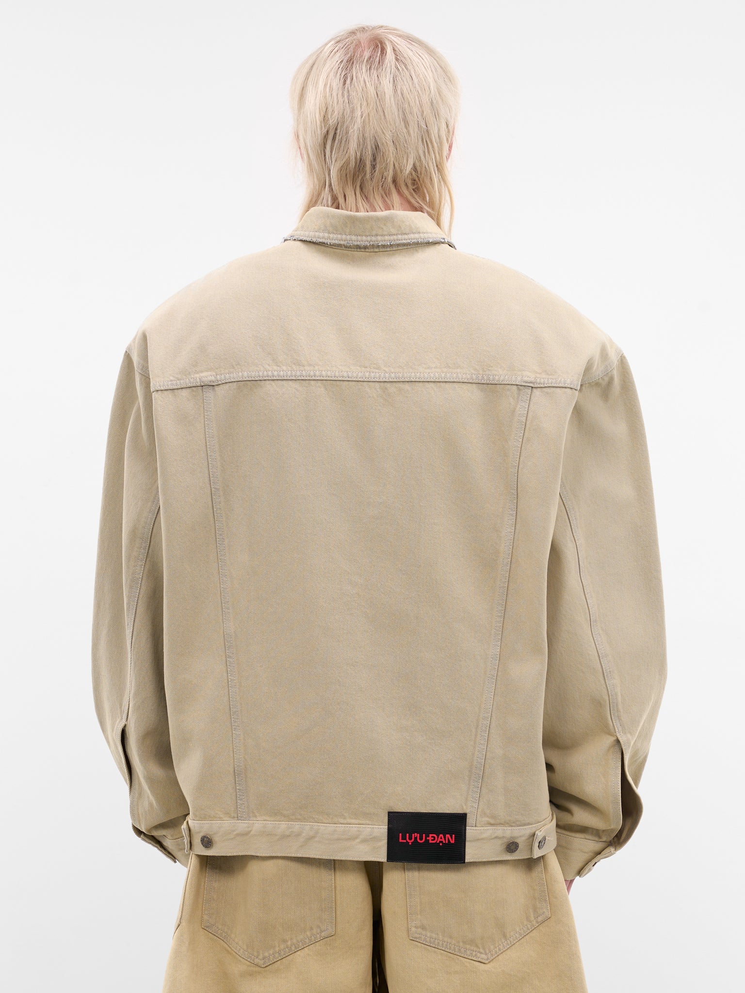 Whitewashed Denim Drifter Jacket (MJ077D-WD-102-WHITEWASHED)