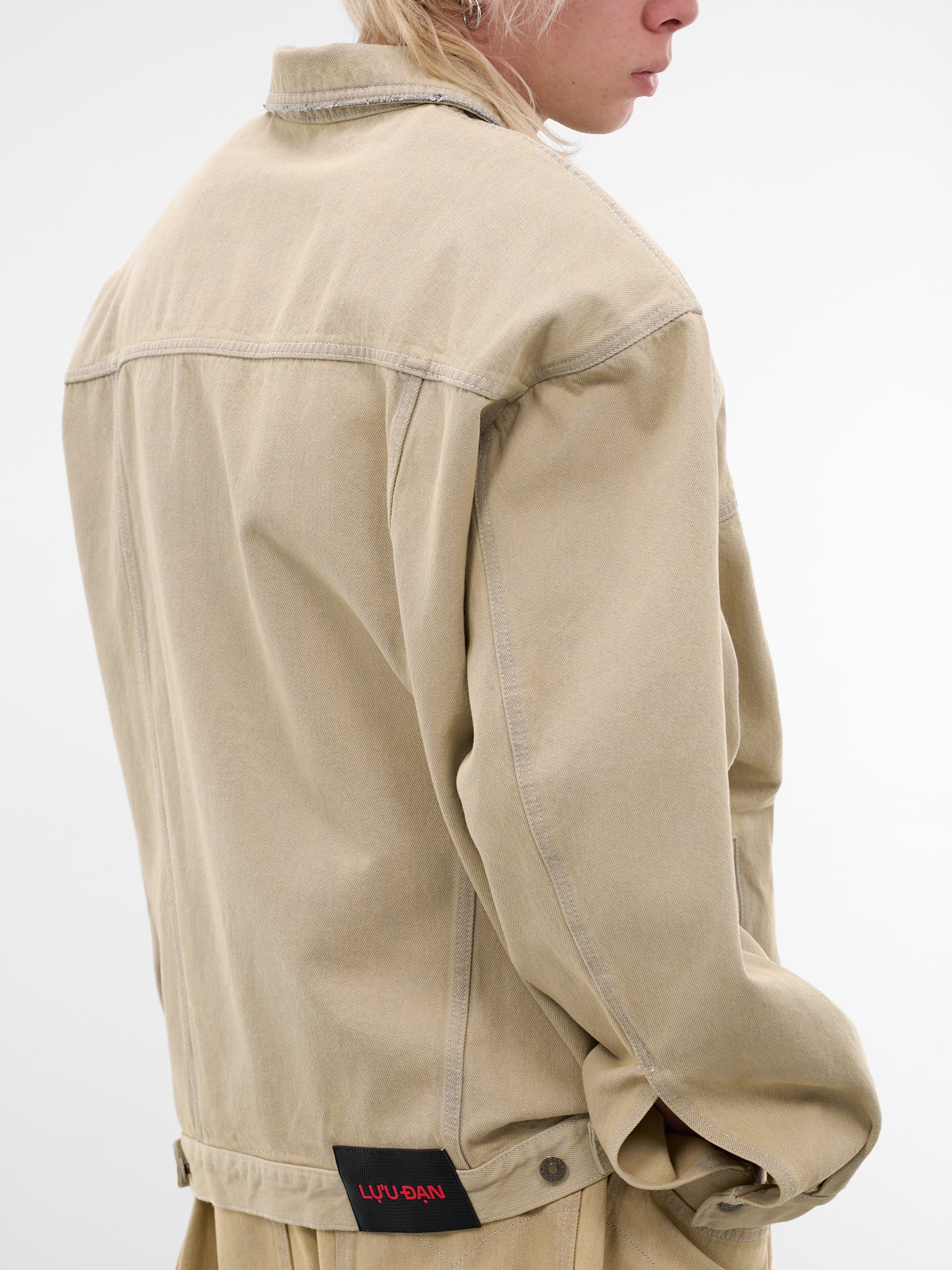 Whitewashed Denim Drifter Jacket (MJ077D-WD-102-WHITEWASHED)