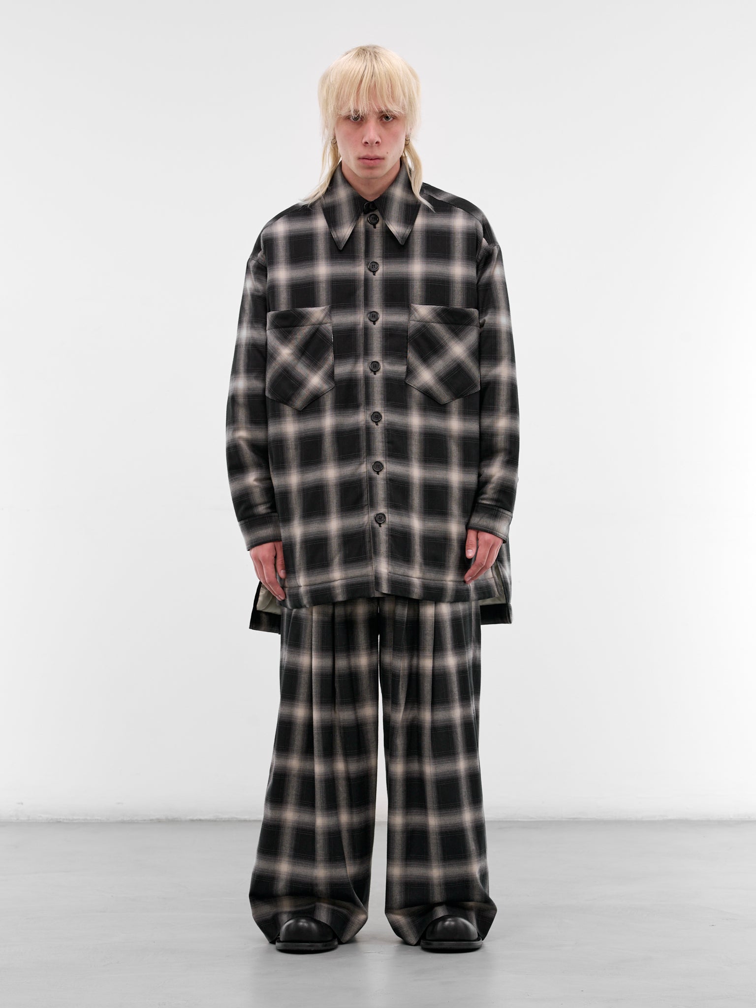 Ombre Check Fat Boy Flannel (MJ078W-OCC-907-OMBRE-CHECK)