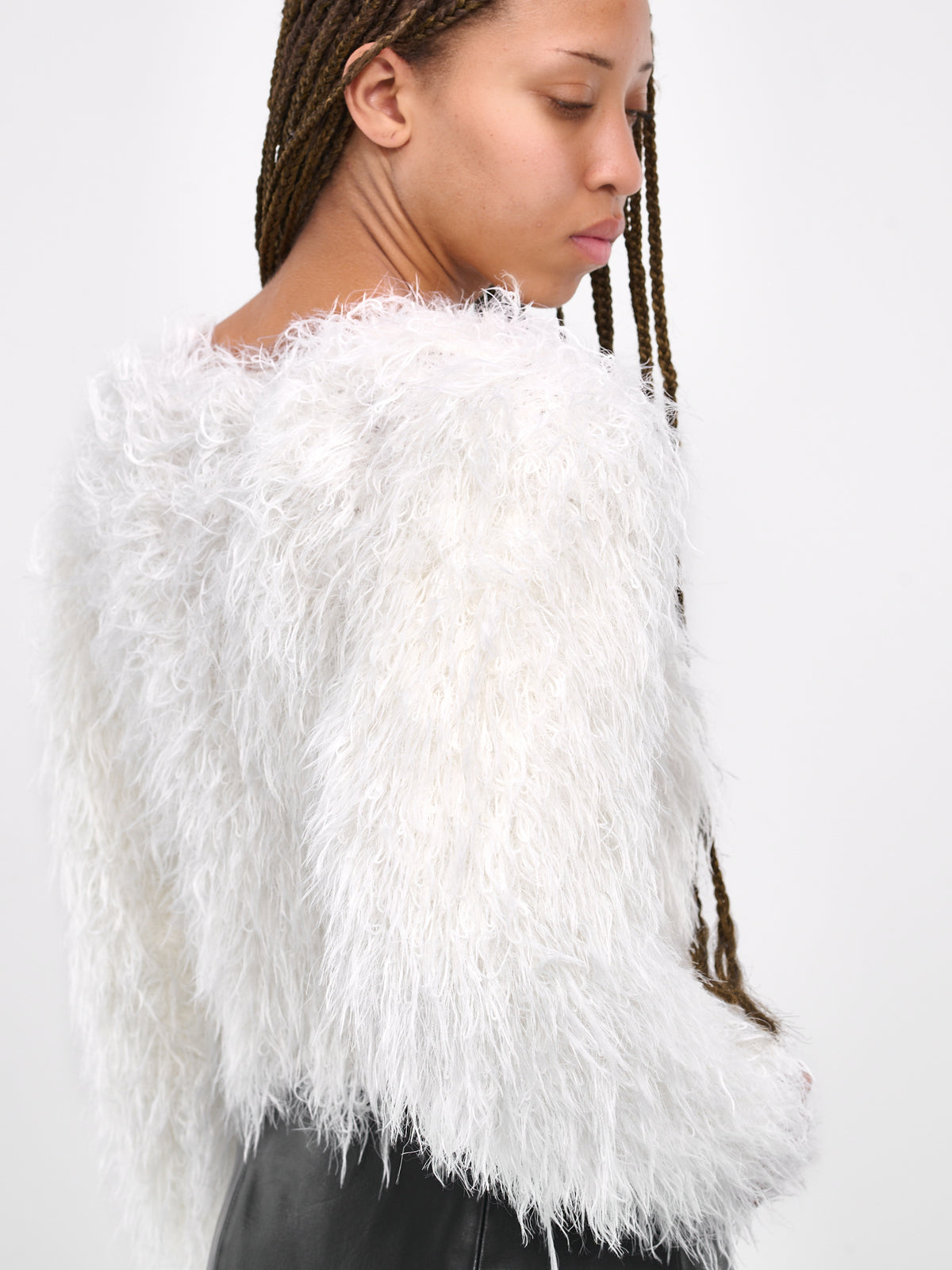 Fluffy Knit Sweater (ML83603-ECRU)