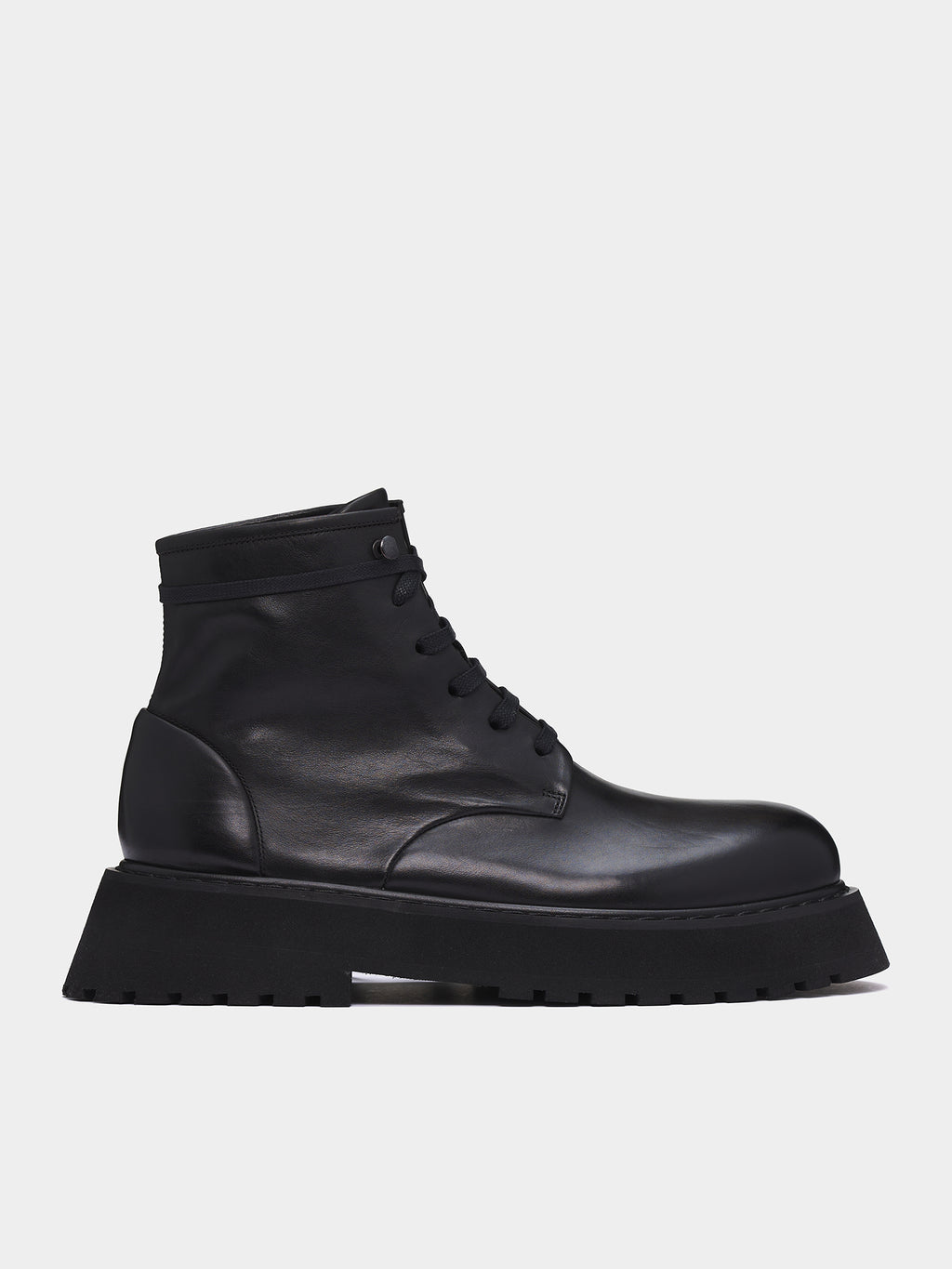 Micarro Lace-Up Ankle Boots (MM4186-P011-666-BLACK) display picture 1
