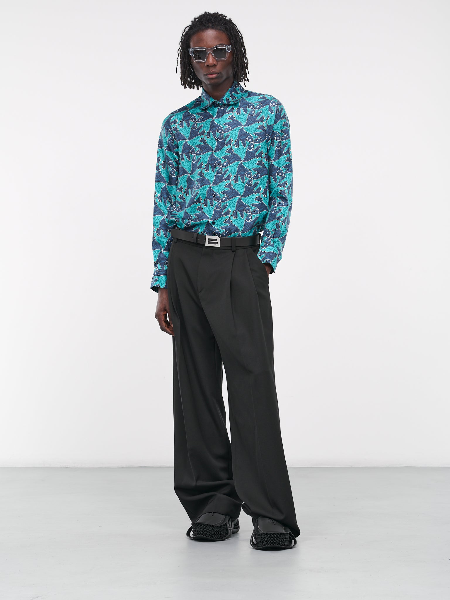 fish print dress shirt Eight-X | Designer Dress Shirts
