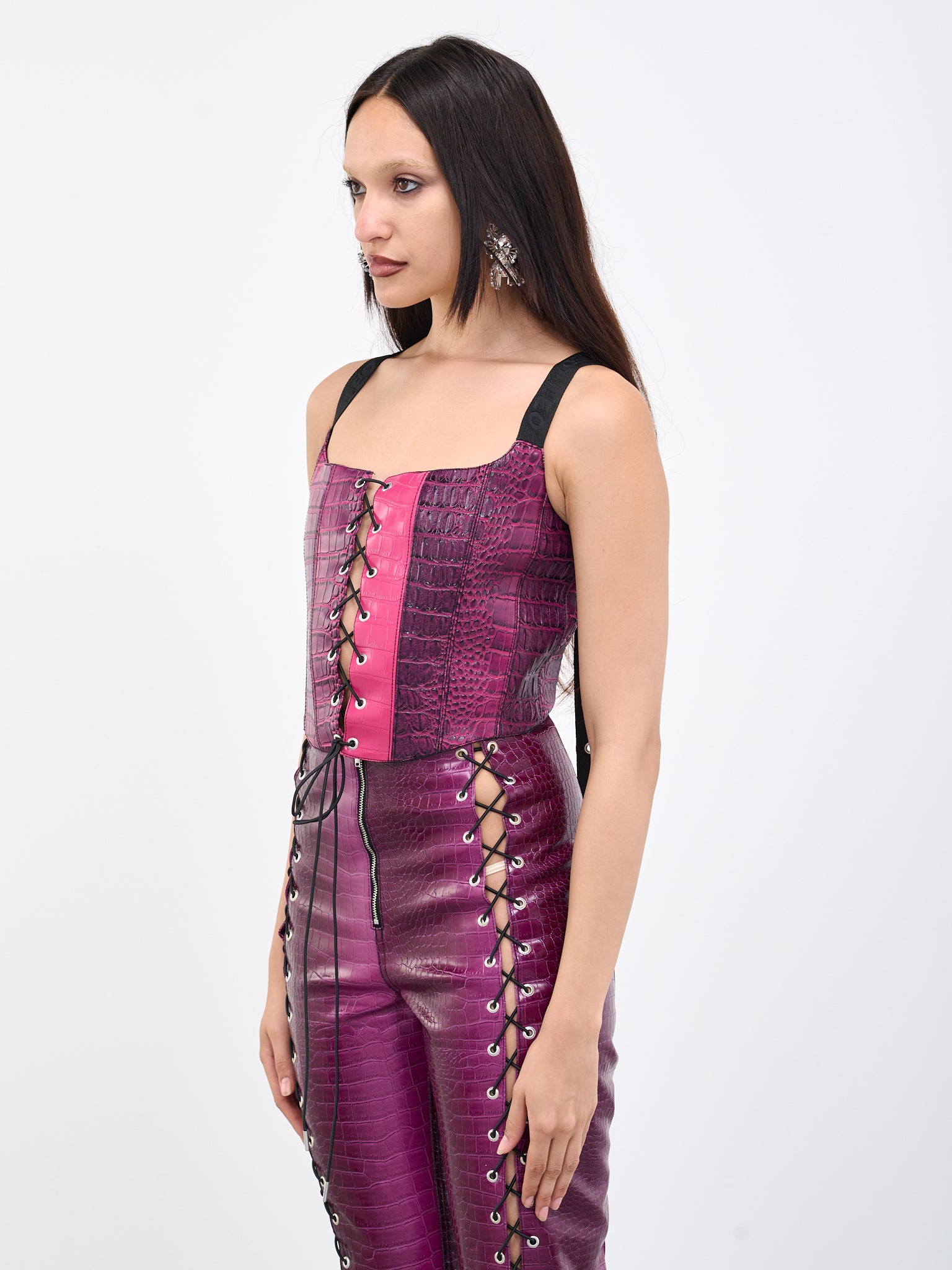 Moonbeam Bustier (MOONBEAM-MAGENTA