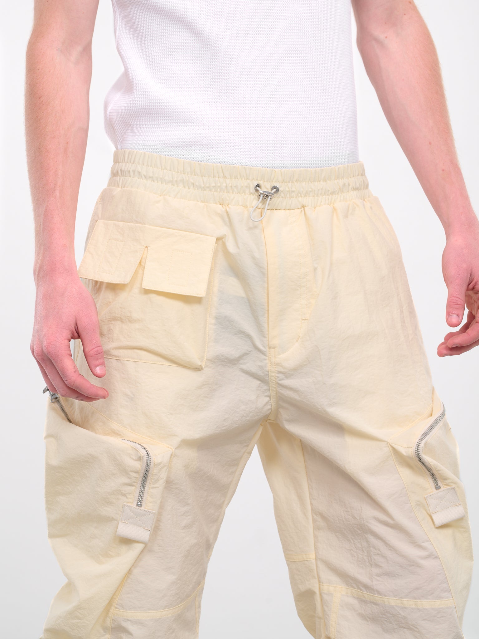 Cargo Zip Pants (MP-02-OFF-WHITE)