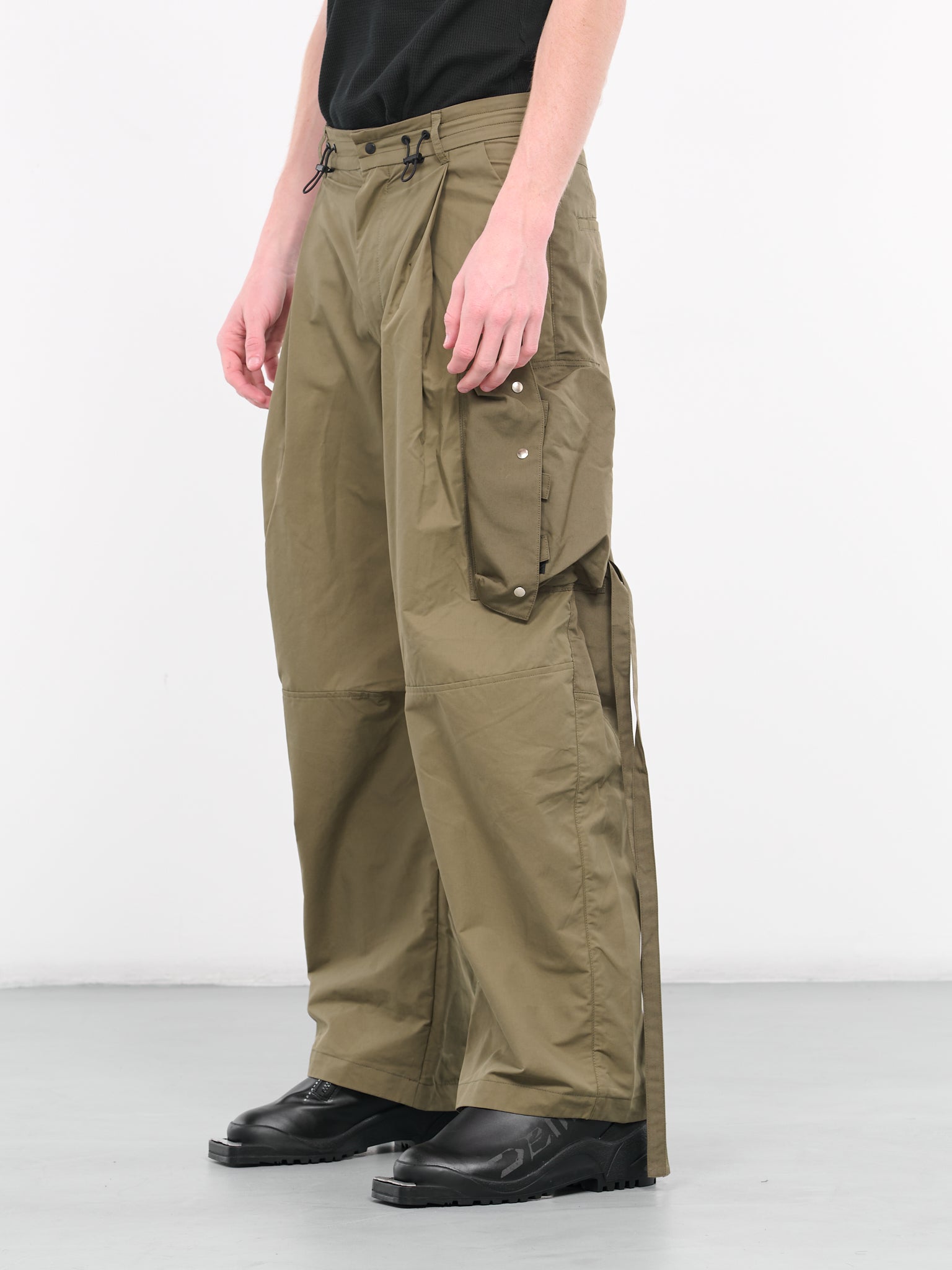 Zip Hem Cargo Pants (MP-04-OLIVE)