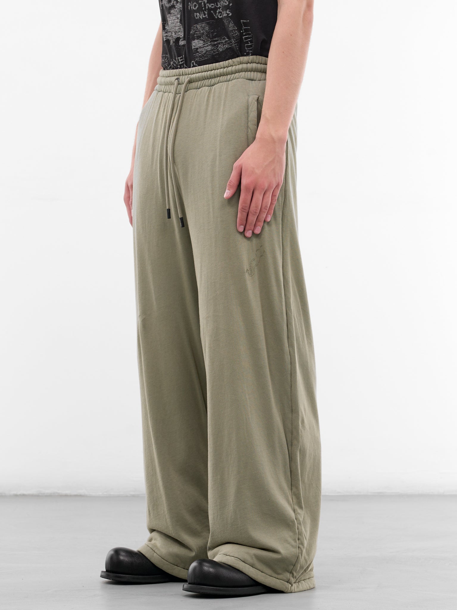 Vetiver Gray Cotton Wadded Bontans (MP095J-LJ-800-VETIVER