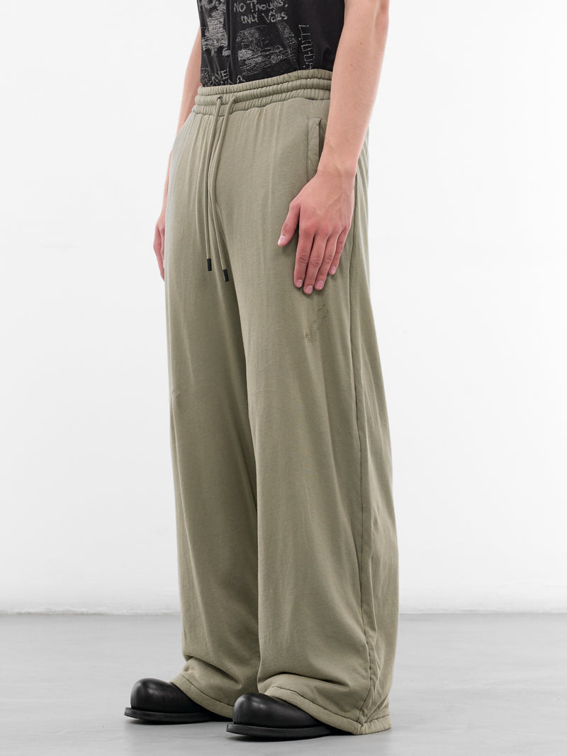 Vetiver Gray Cotton Wadded Bontans (MP095J-LJ-800-VETIVER