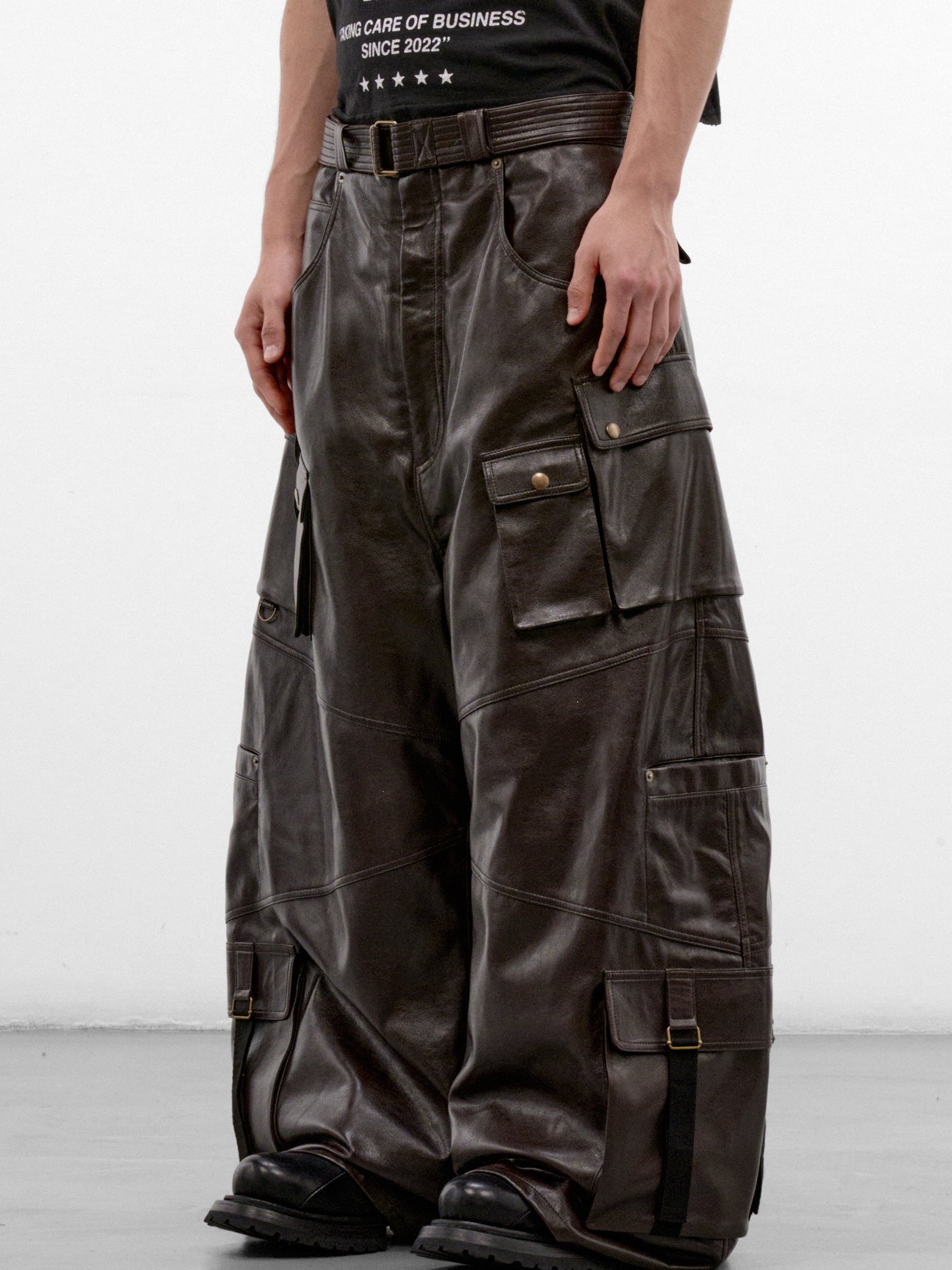 Grease Baggy Cargo Pants (MP132W-GFL-200-GREASE)
