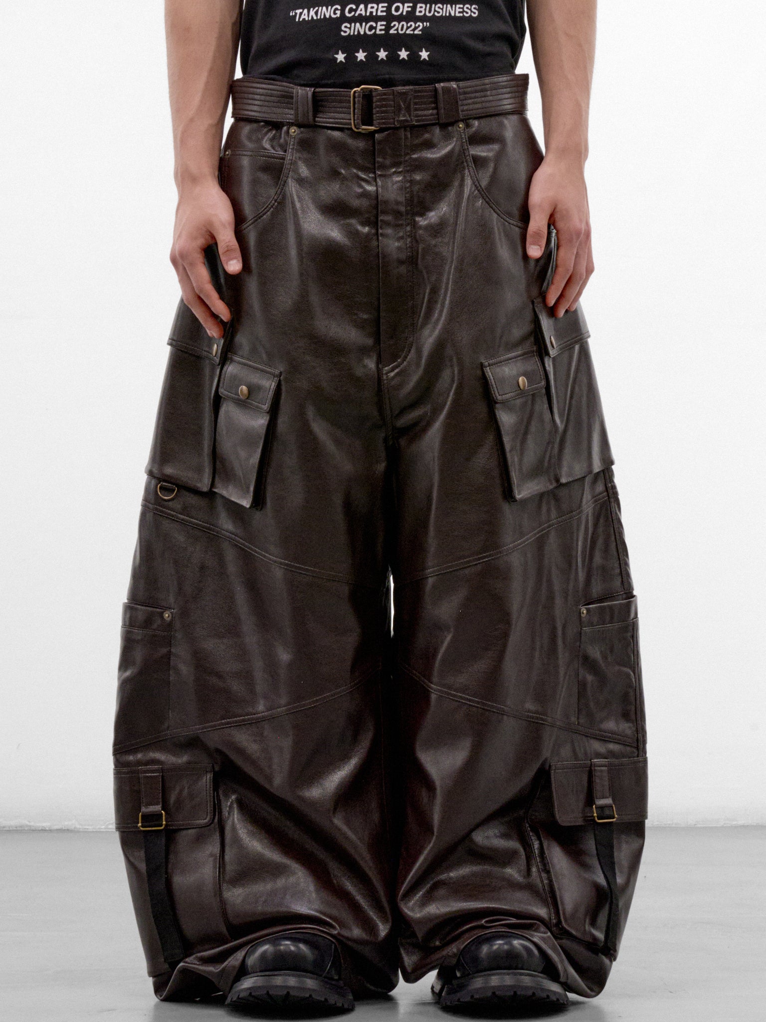 Grease Baggy Cargo Pants (MP132W-GFL-200-GREASE)