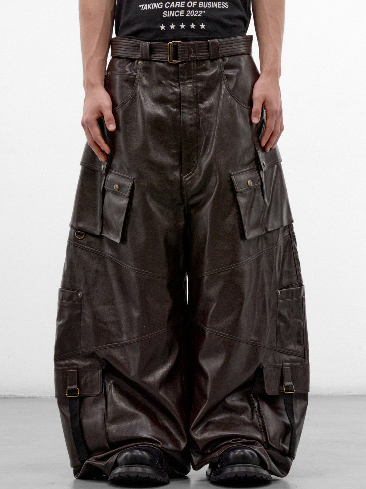 Grease Baggy Cargo Pants (MP132W-GFL-200-GREASE)