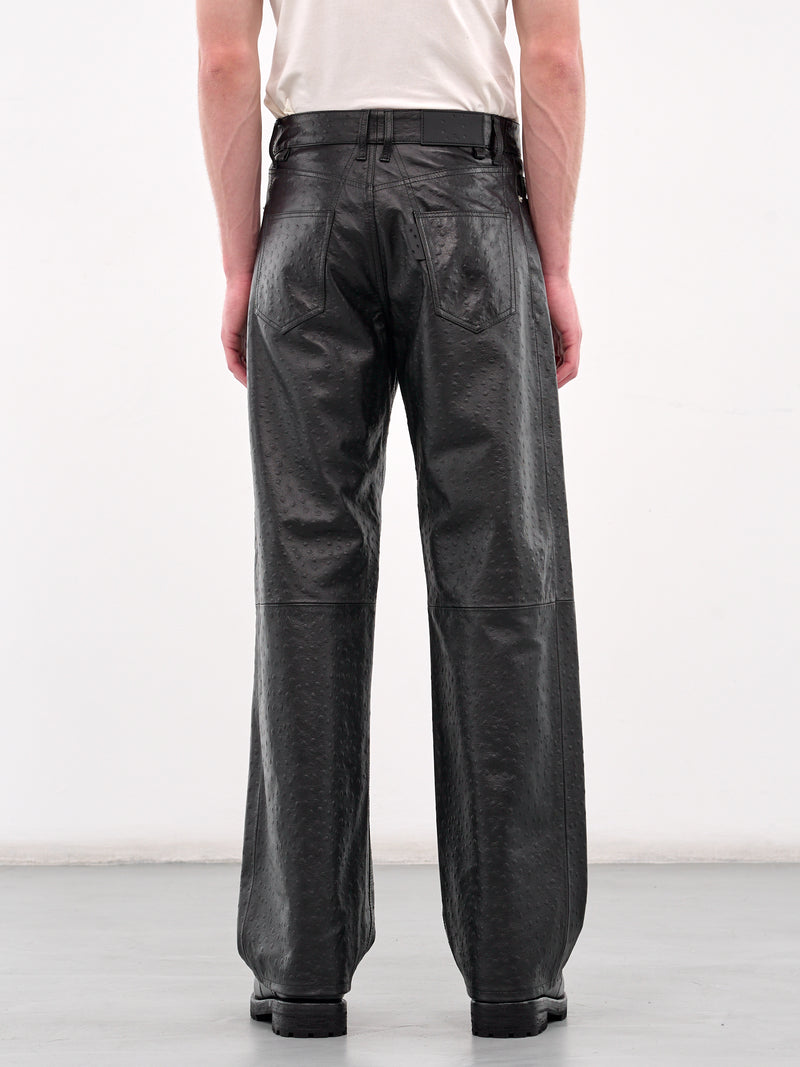 Leather Trousers (MP24LSOL-JE2006-BLACK)