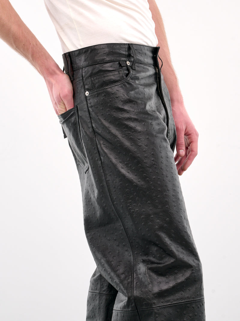 Leather Trousers (MP24LSOL-JE2006-BLACK)