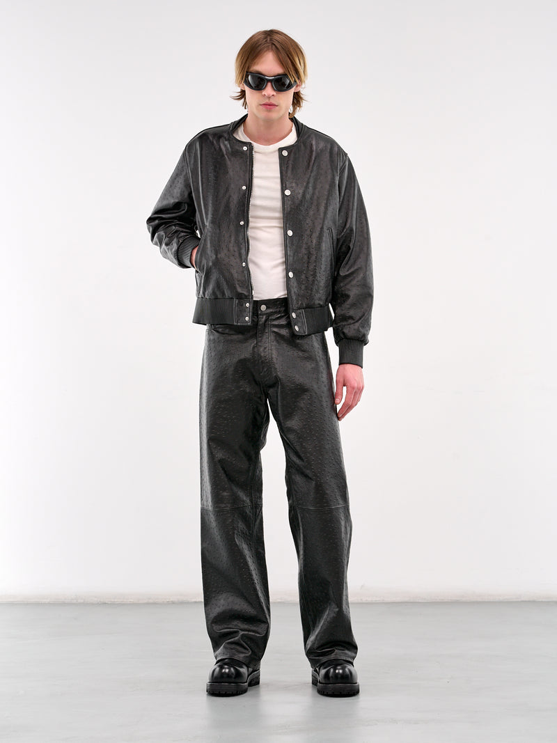 Leather Trousers (MP24LSOL-JE2006-BLACK)