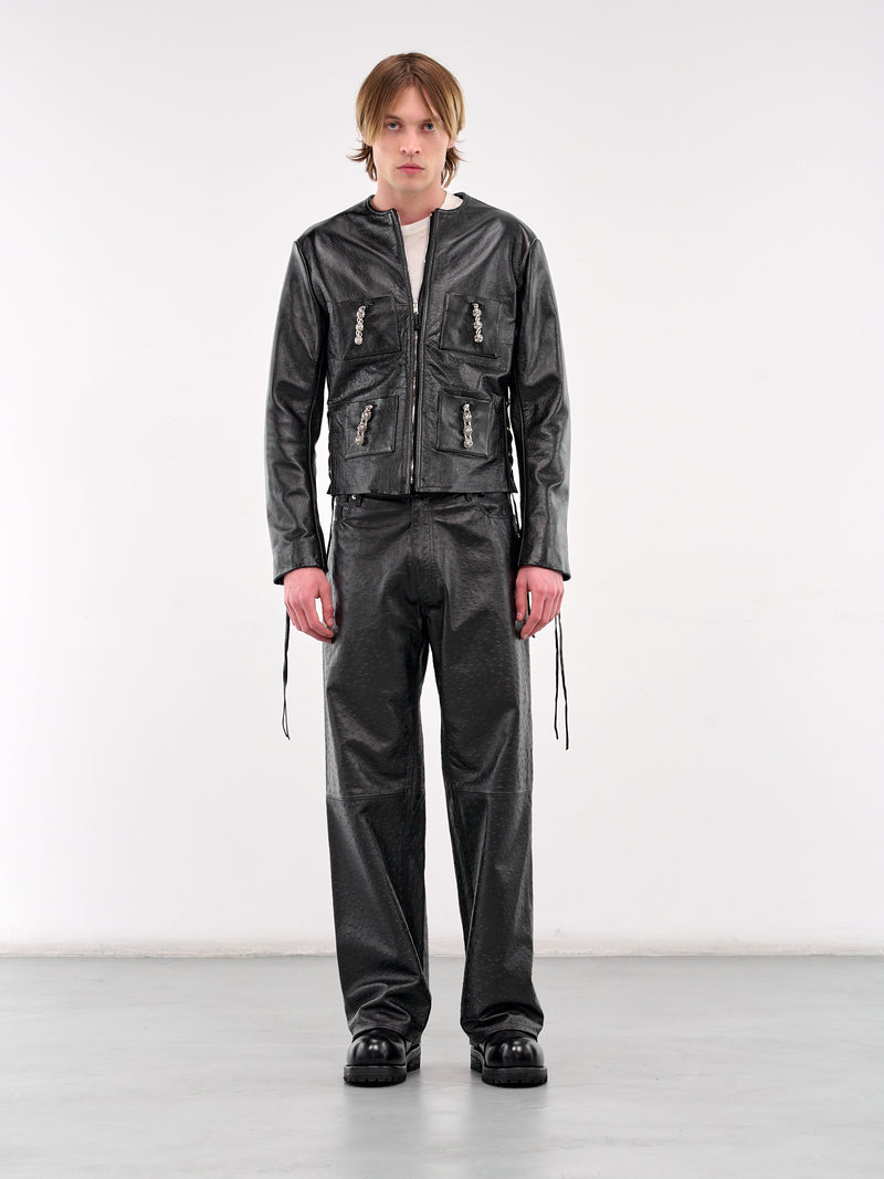 Bomber Jacket (MP4LSOL-JC3024-BLACK)