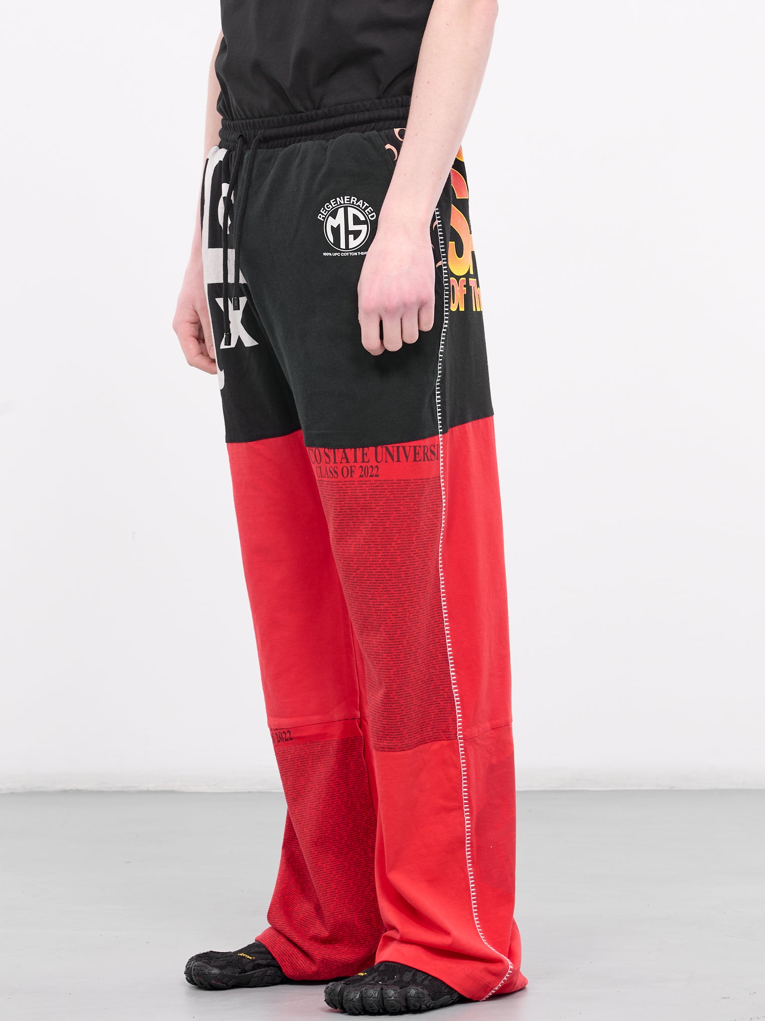 Regenerated Graphic Tee Pants (MPA053-UJER0003-RED)