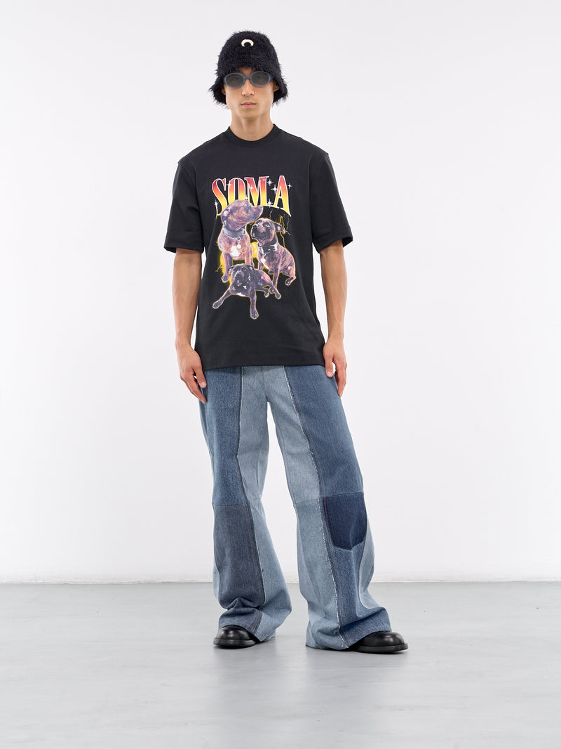 Graphic Tee (UTT001A-CJER0062-BLACK-SOMA-PR)