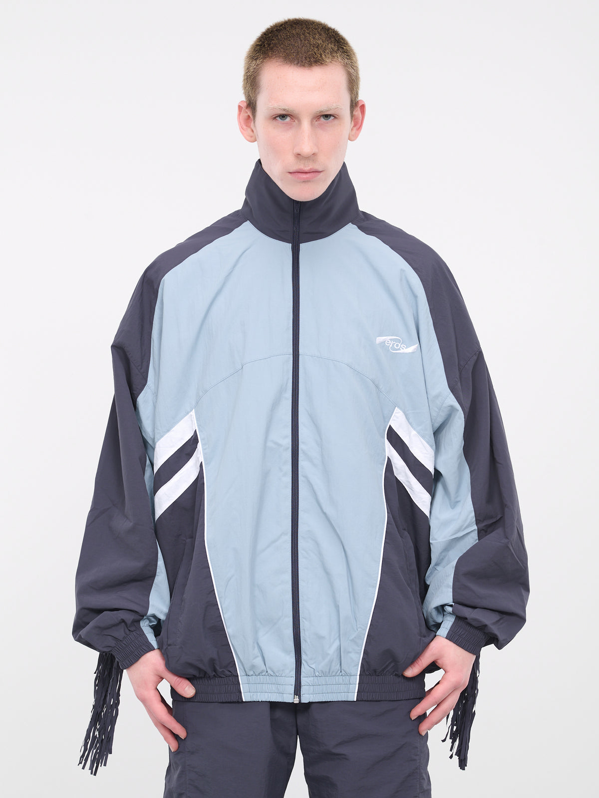 Fringe Track Jacket (MR121-NAVY-BLUE)