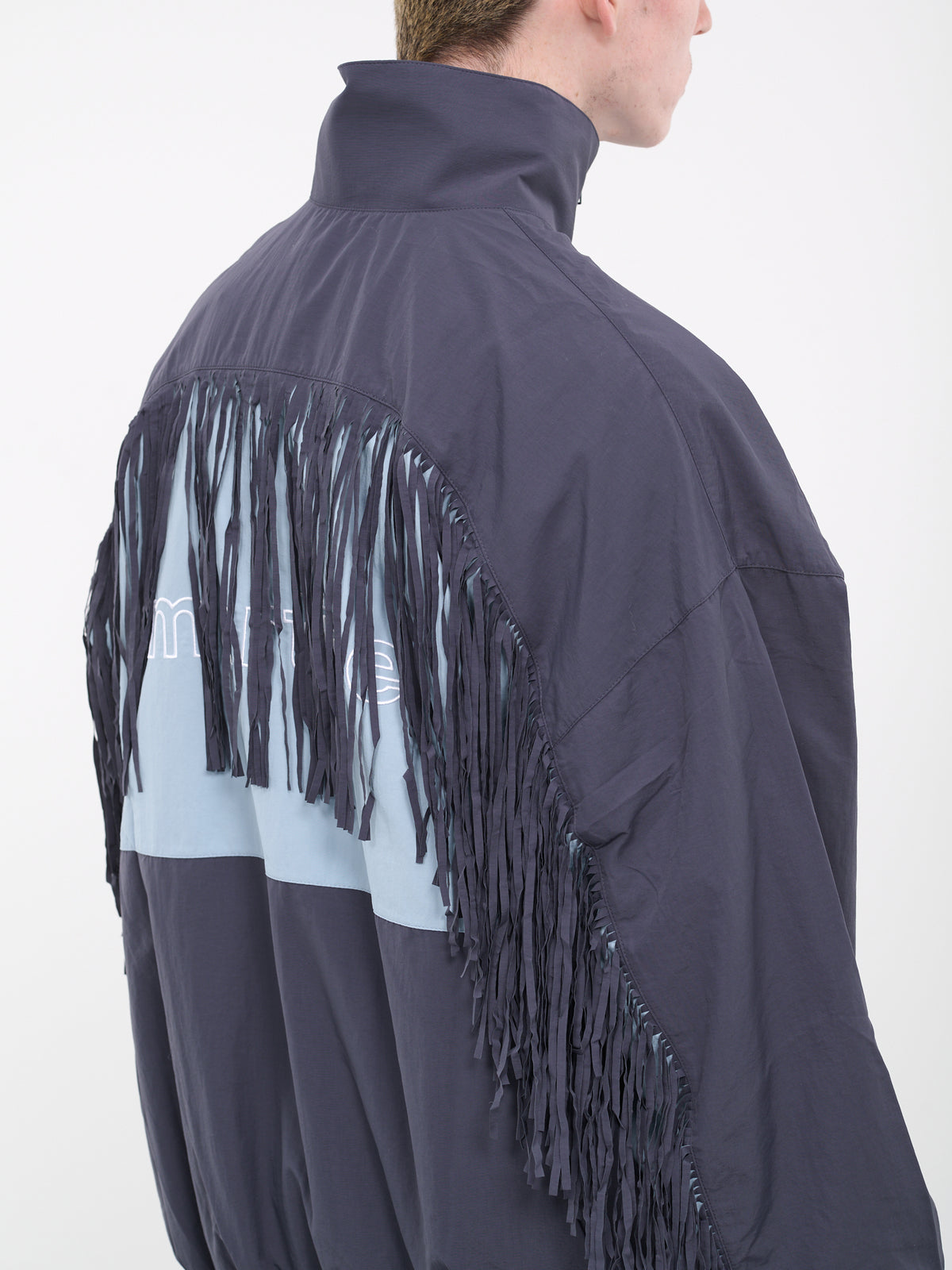 Fringe Track Jacket (MR121-NAVY-BLUE)