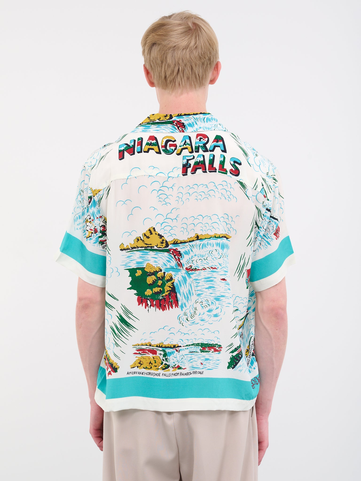 Niagara Falls Souvenir Shirt (MRS23SH095-WHITE-MULTI)