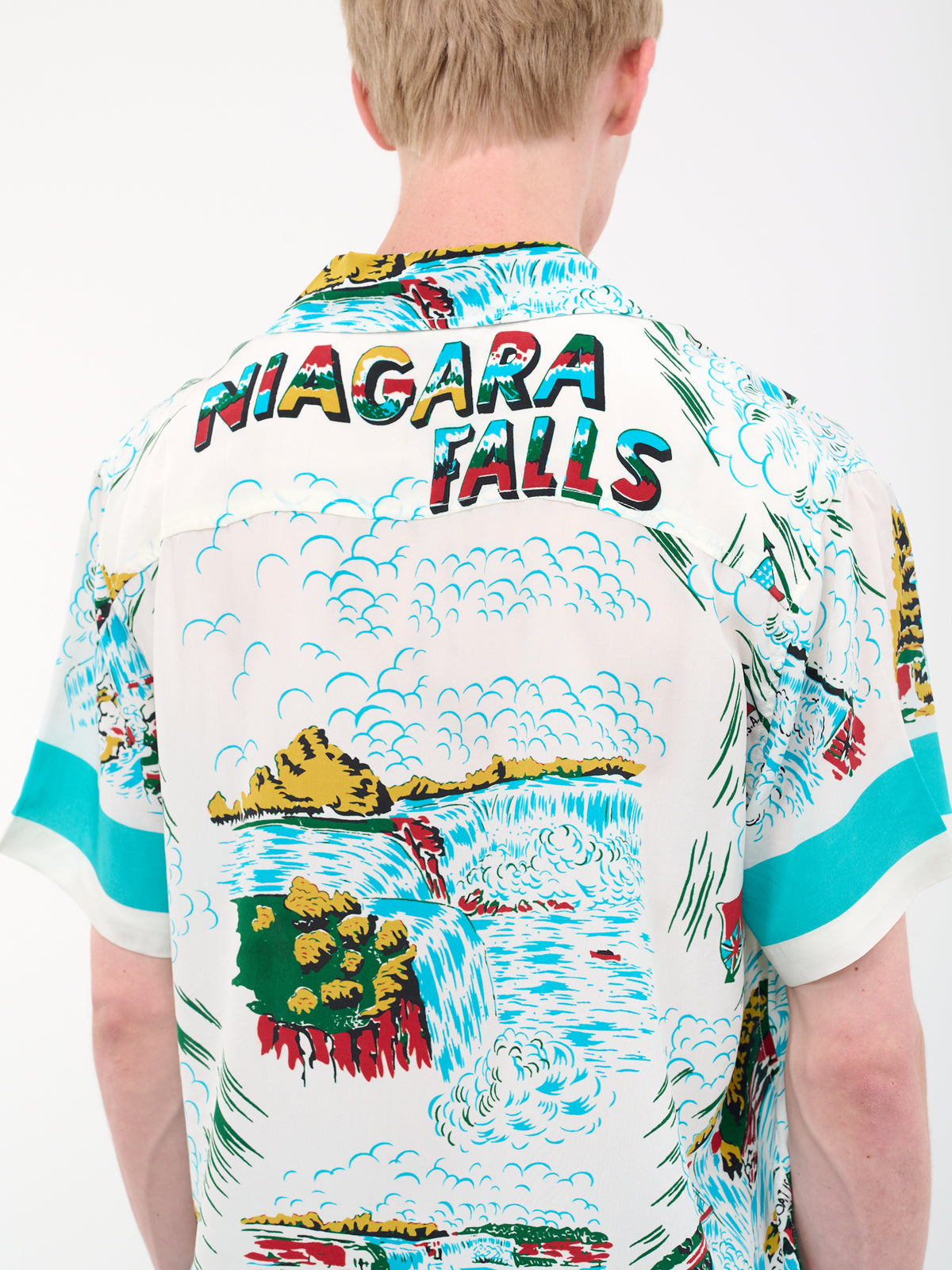 Niagara Falls Souvenir Shirt (MRS23SH095-WHITE-MULTI)