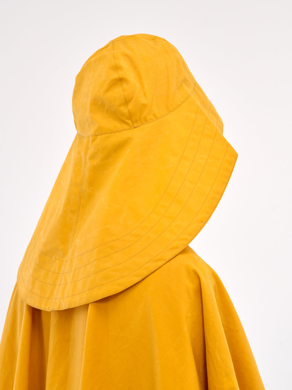 Waxed Rain Hat (MRS25AC047-YELLOW)