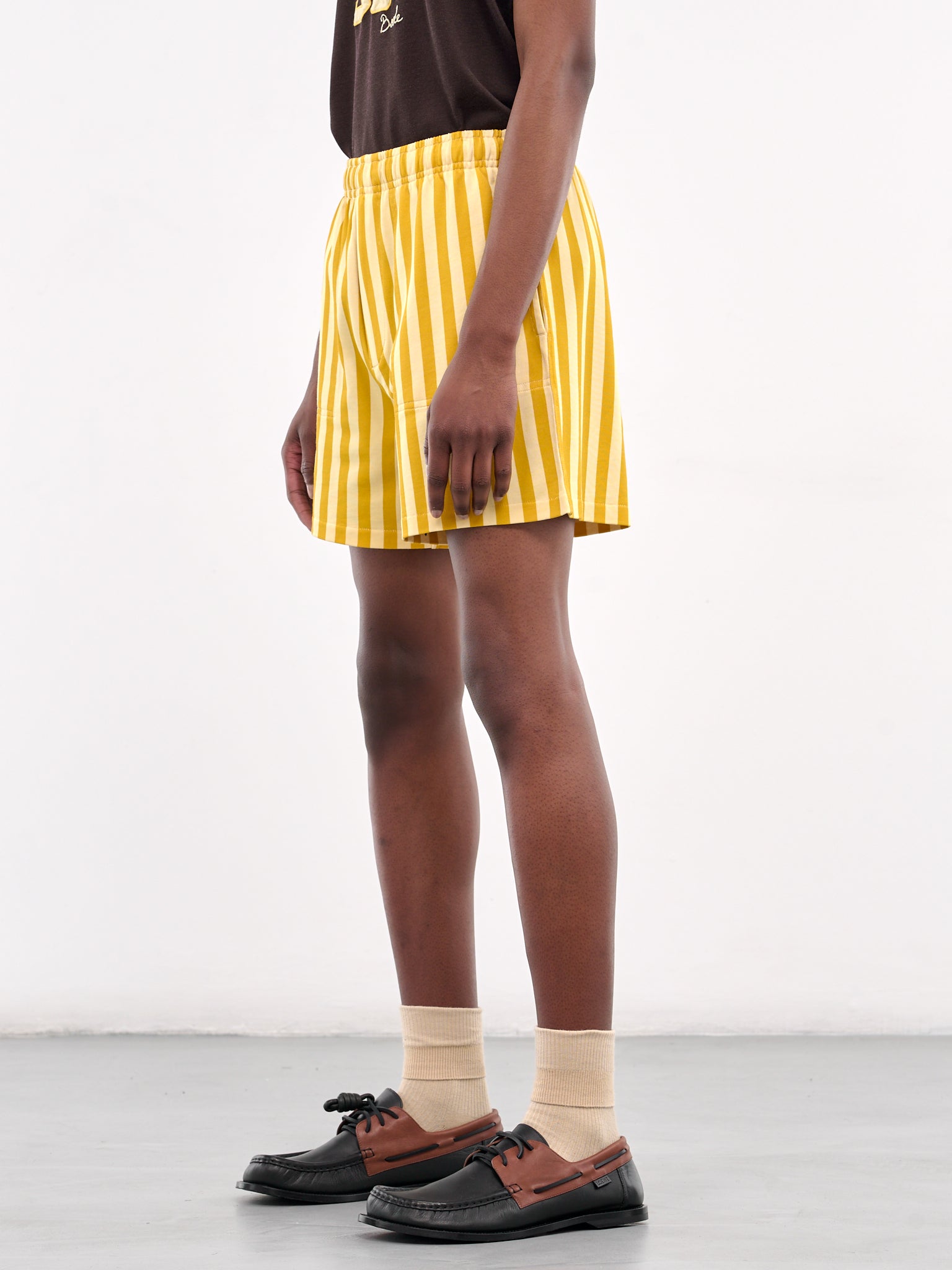Striped Shorts (MRS25CS036-YELLOW-MULTI)