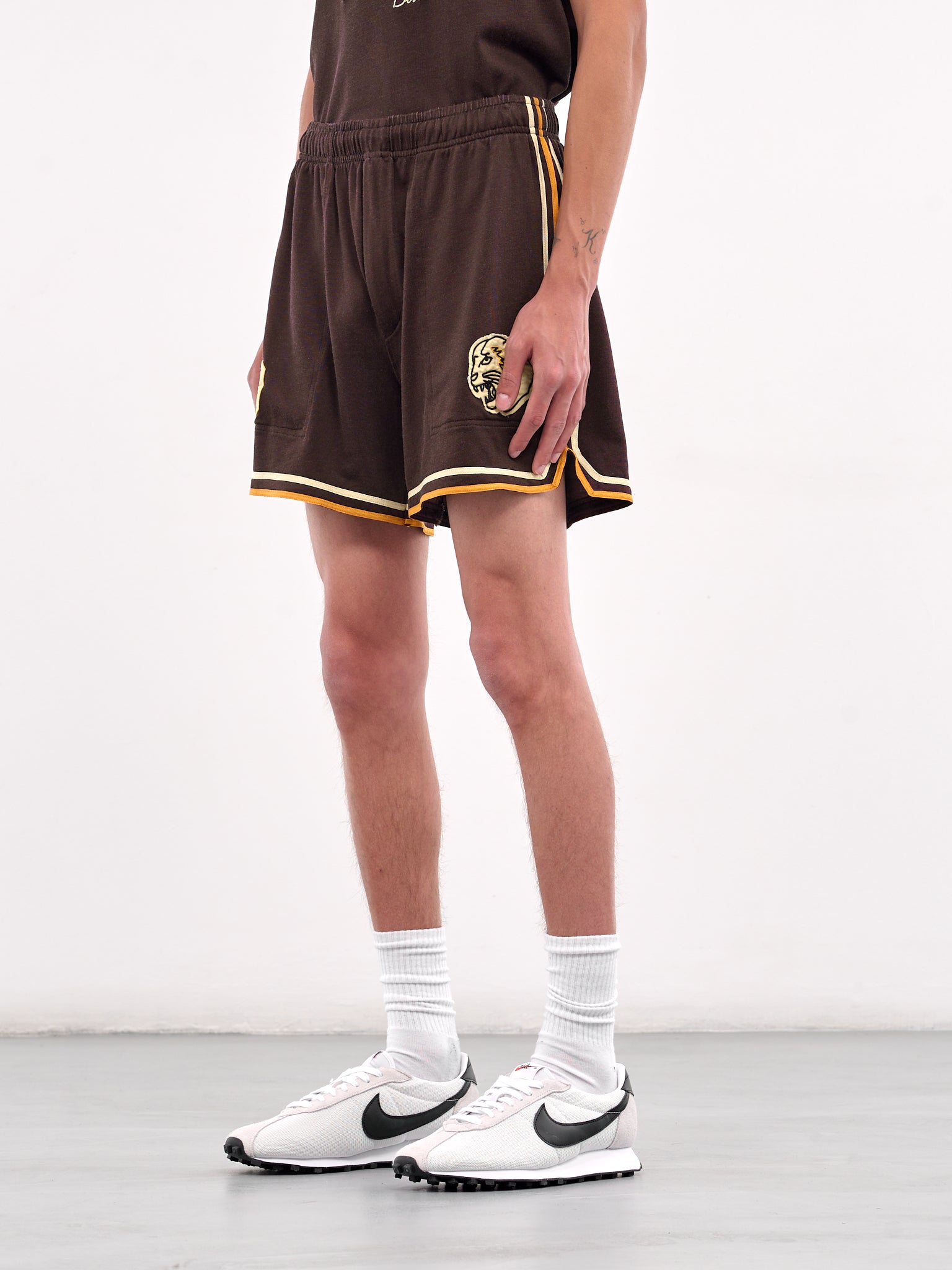 Bobcat Shorts (MRS25CS038-BROWN-BLACK)
