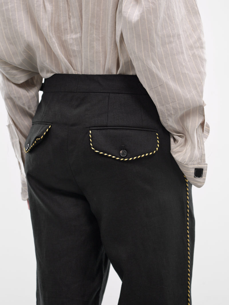 BODE Linen Trousers | H.Lorenzo - detail 2