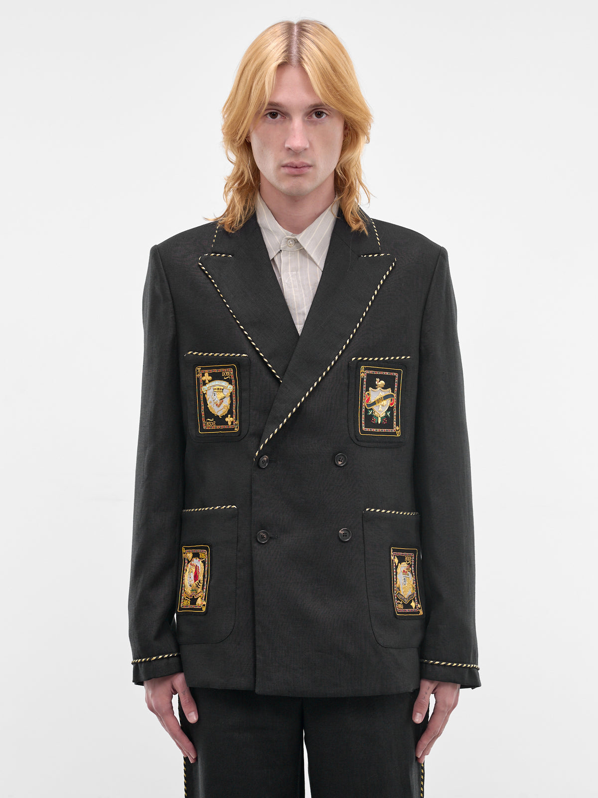 BODE Linen Blazer | H.Lorenzo - front