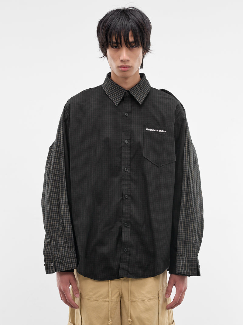 PROTOCOL INDEX Check Shirt | H.Lorenzo - front