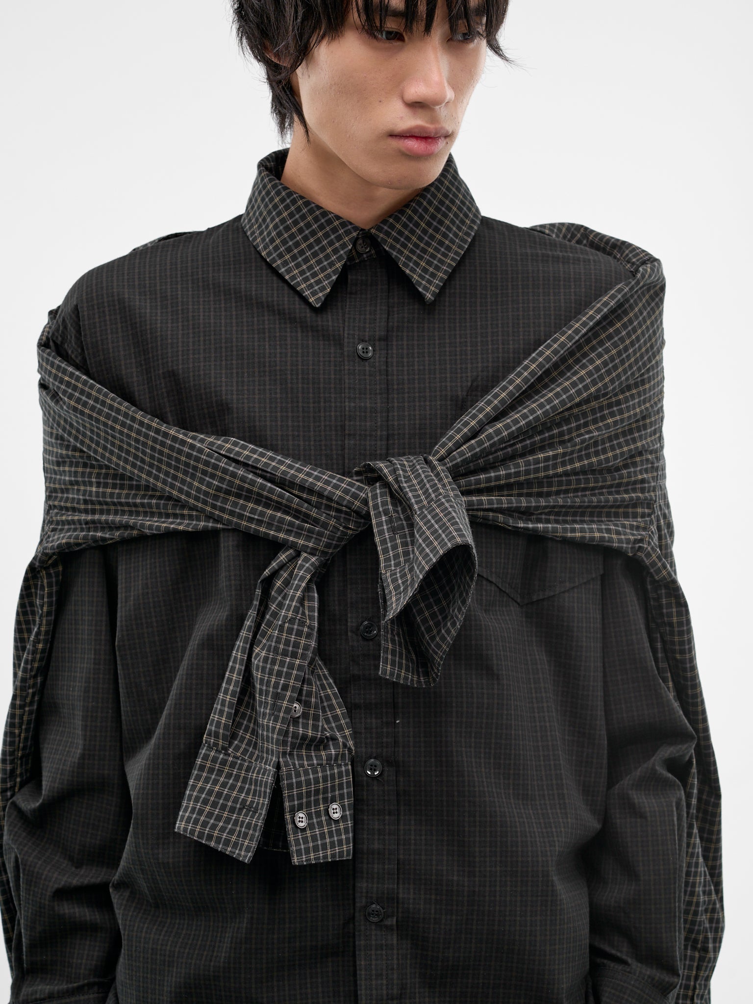 PROTOCOL INDEX Check Shirt | H.Lorenzo - detail 2