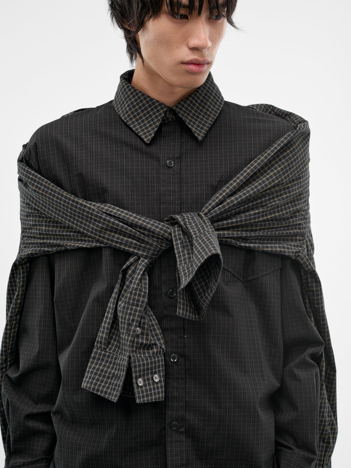 PROTOCOL INDEX Check Shirt | H.Lorenzo - detail 2