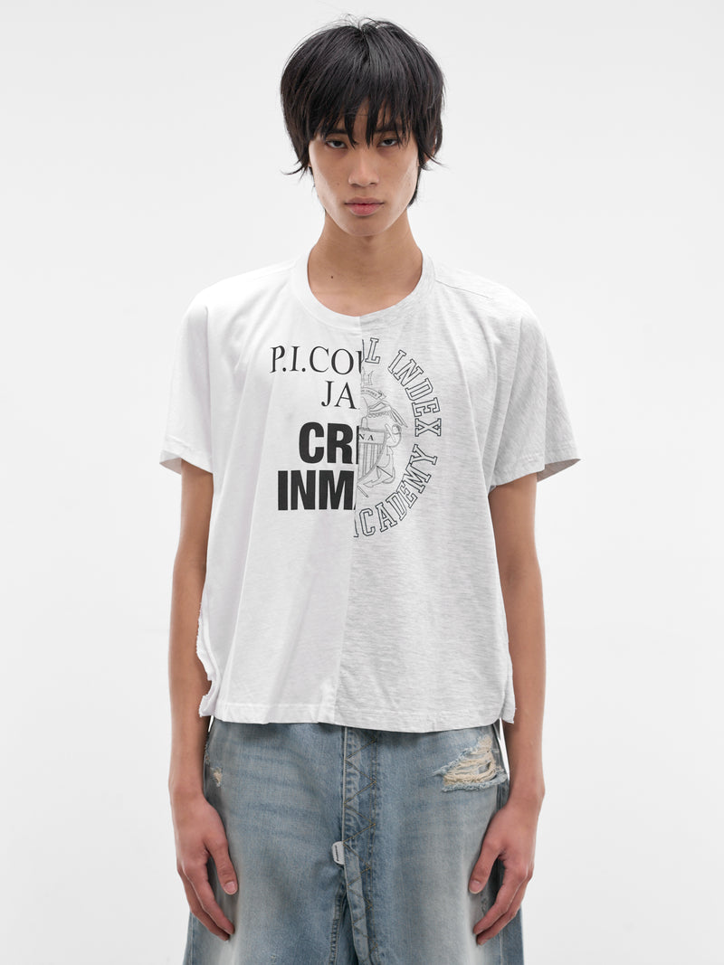 PROTOCOL INDEX Gray Tee | H.Lorenzo - front