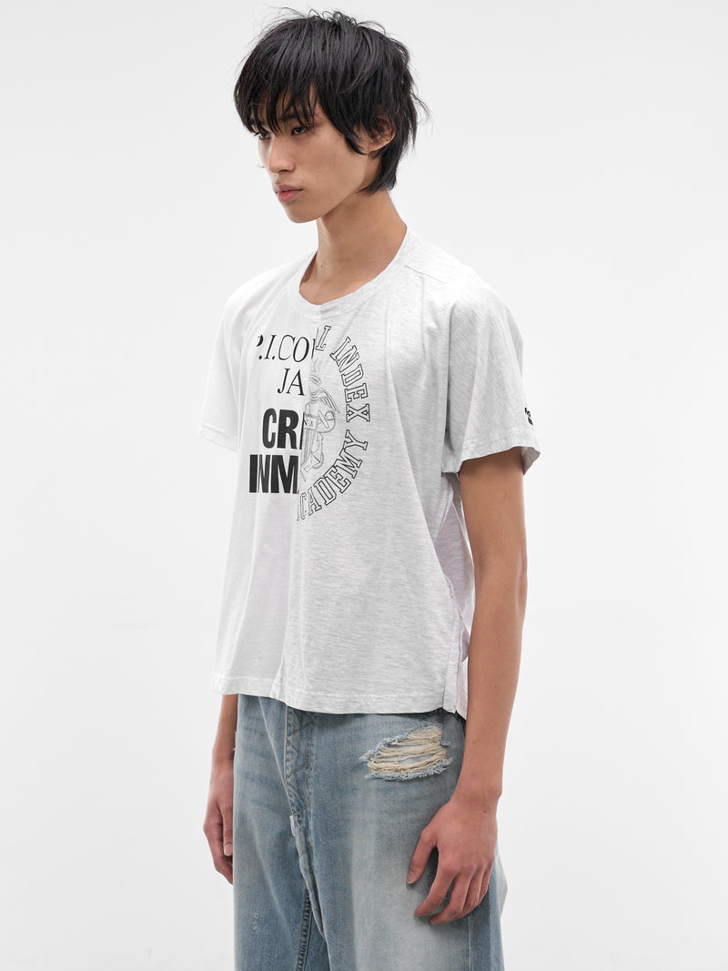 PROTOCOL INDEX Gray Tee | H.Lorenzo - side