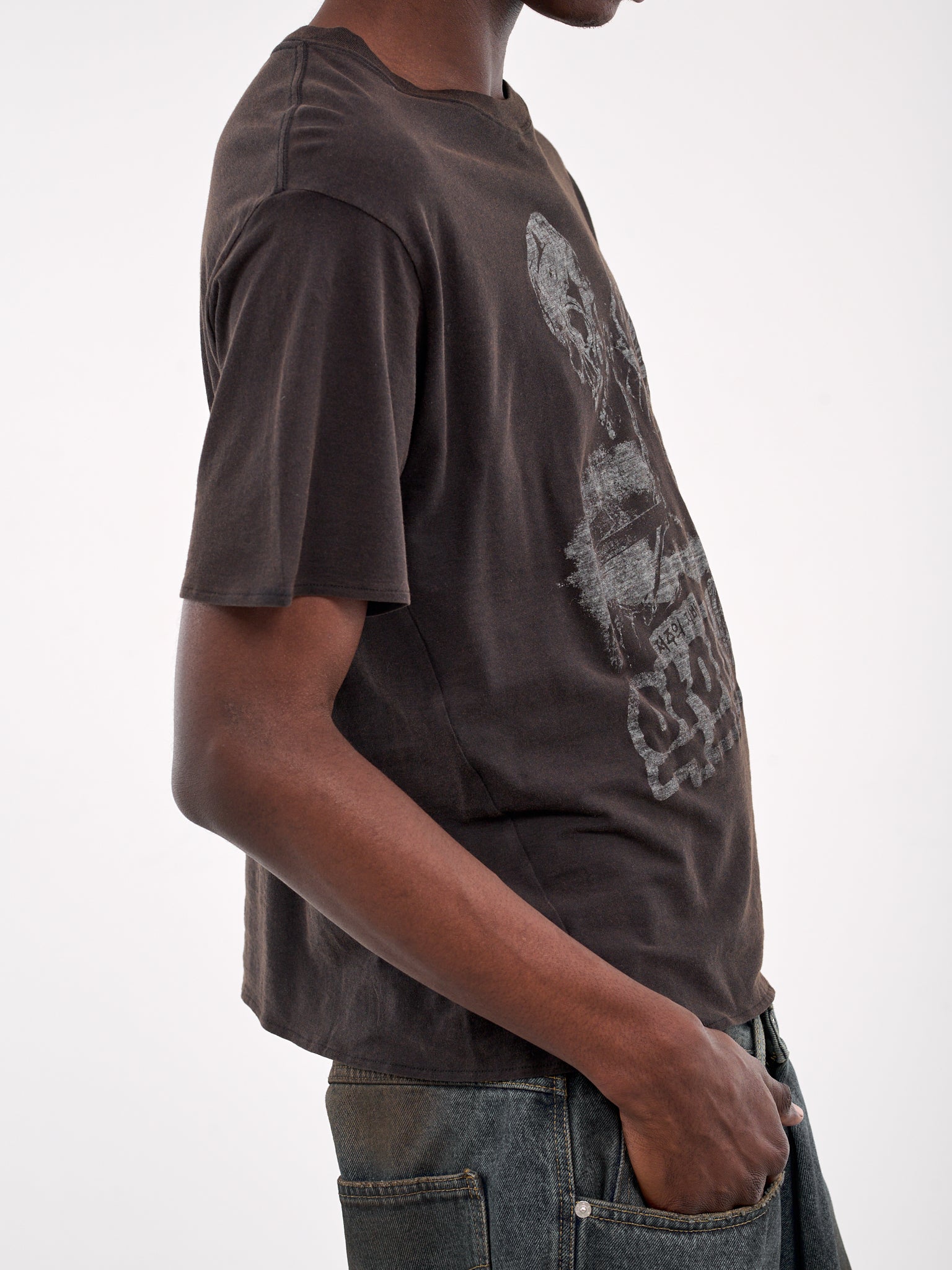 Thrash Tee (MT096J-SJ-WASHED-BLACK-REAPER-)