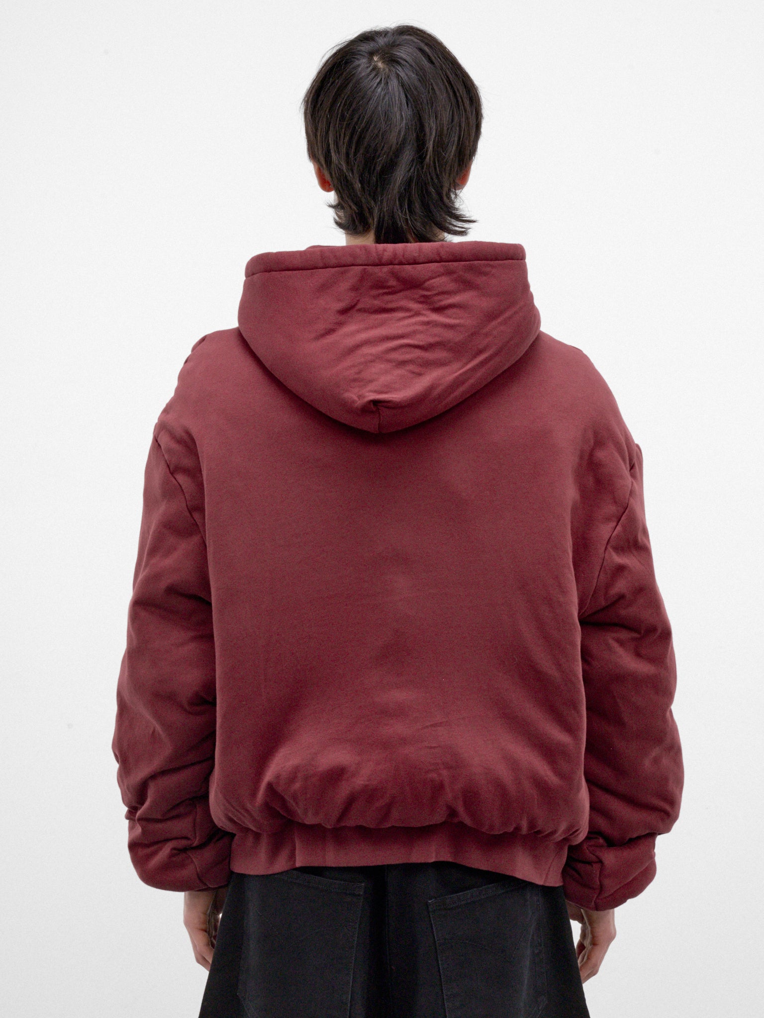 Blood Cotton Oversized Hoodie (MT124J-HJ-507-DRIED-BLOOD)