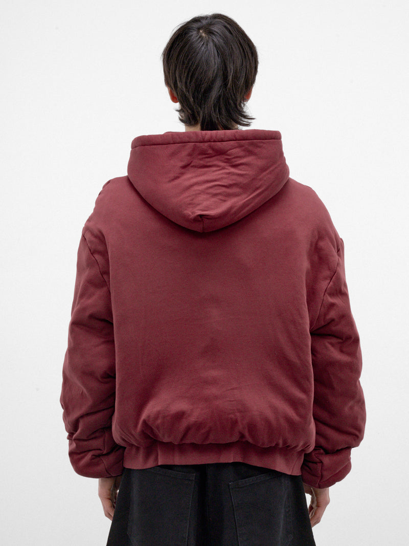 Blood Cotton Oversized Hoodie (MT124J-HJ-507-DRIED-BLOOD)
