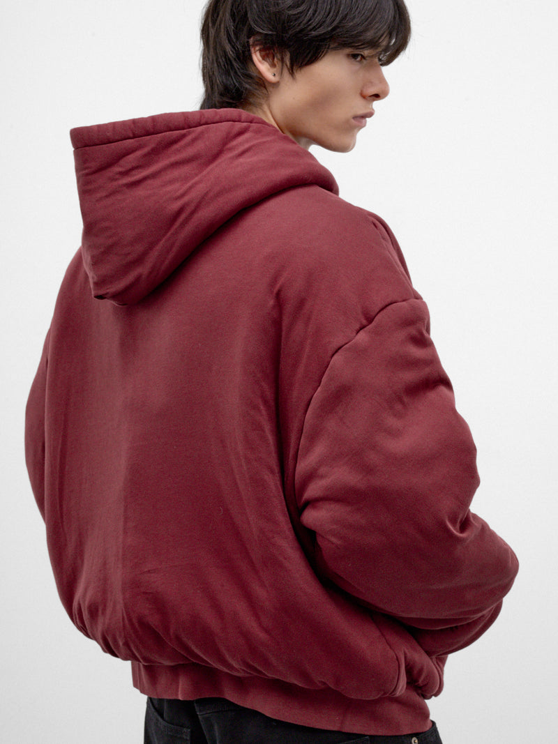 Blood Cotton Oversized Hoodie (MT124J-HJ-507-DRIED-BLOOD)
