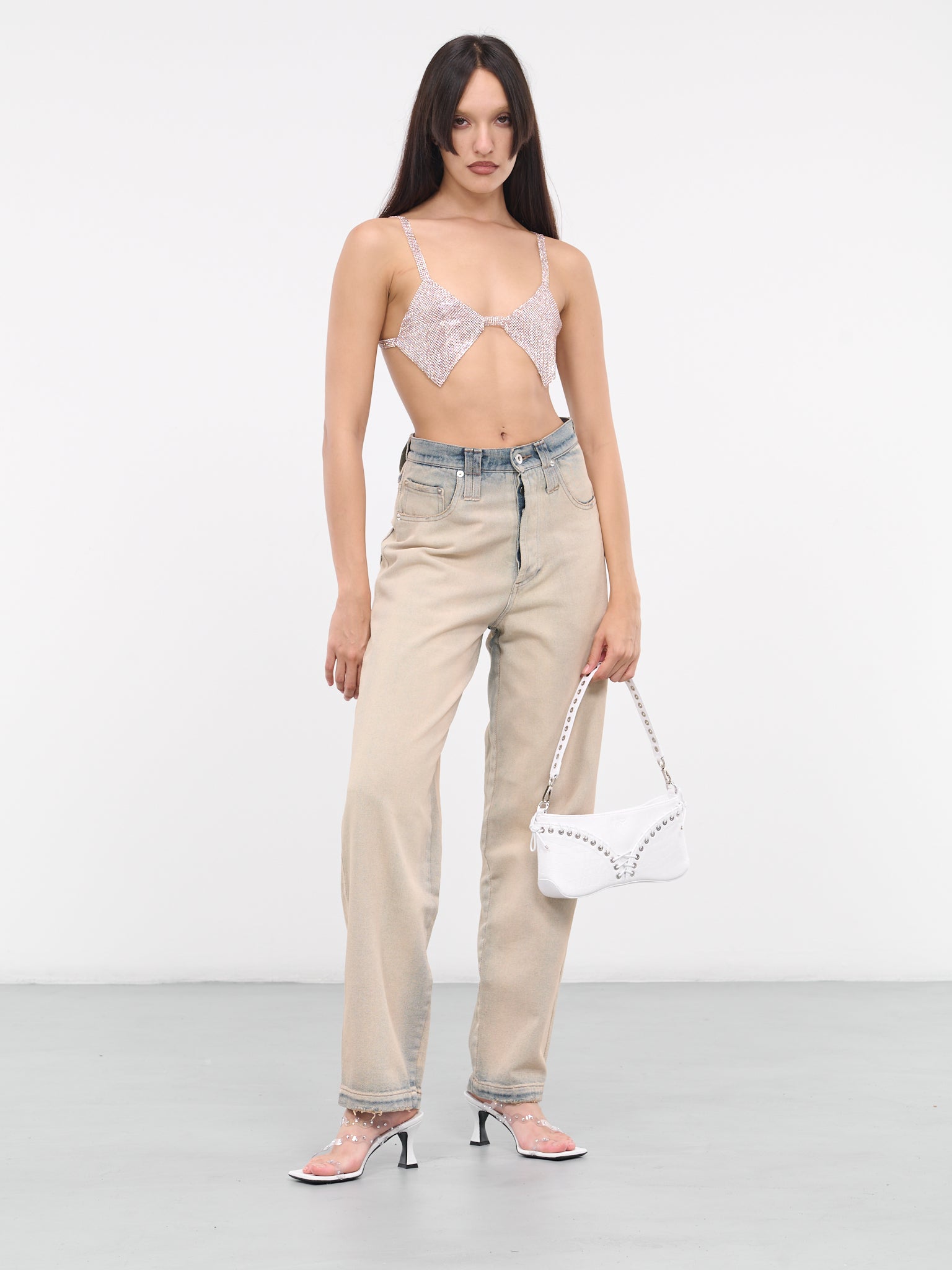Chainmail Bra (MTO-001-CO-MESH002-ROSE)