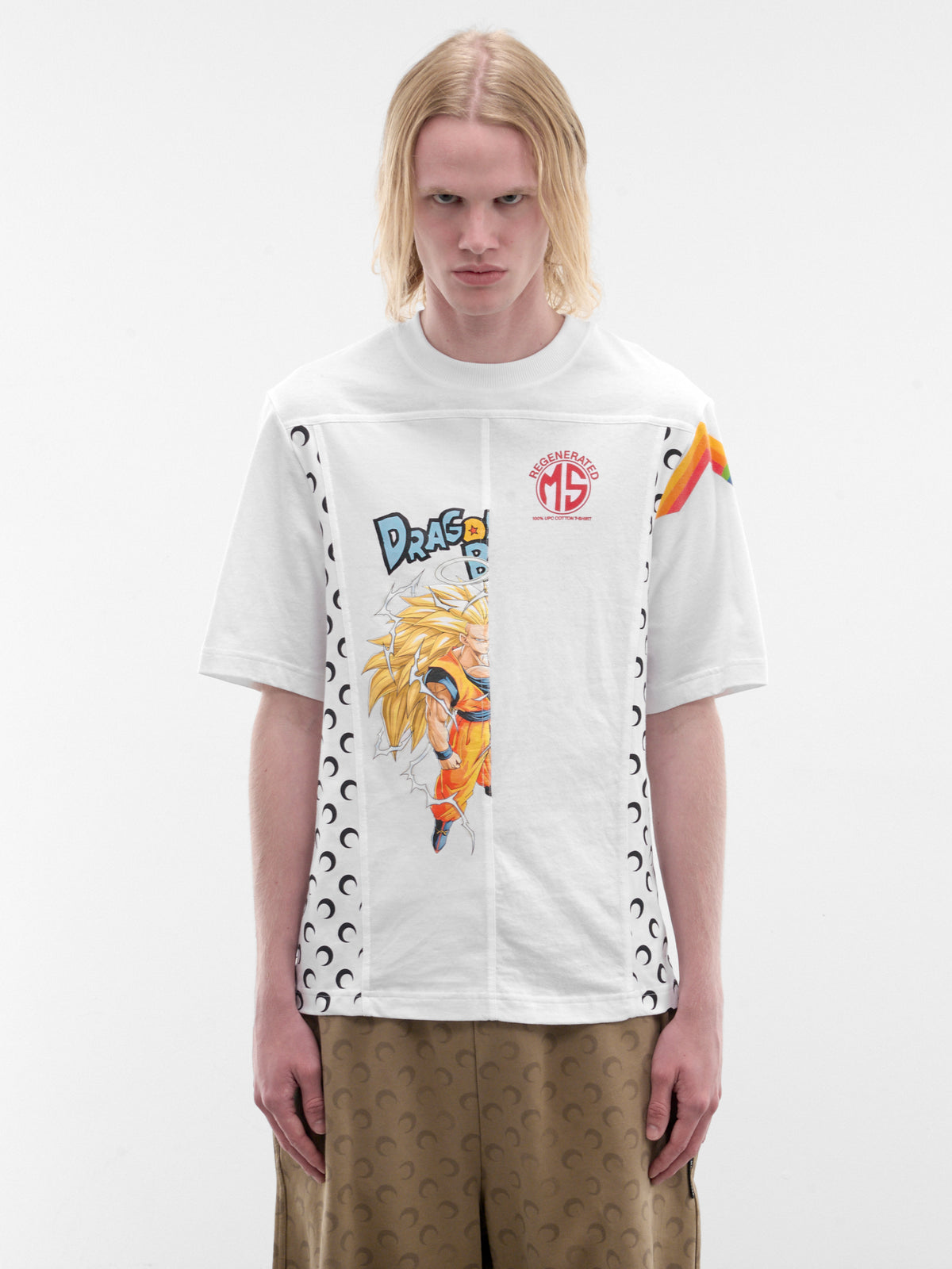 White Upcycled Graphic Tee (MTT102AUJER0003-WH10-WHITE)