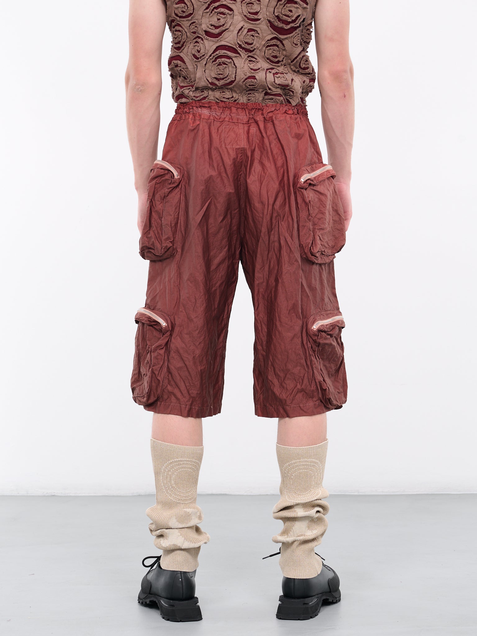 1:1 Cargo Shorts (MULTI-POCKET-CARGO-BORDEAUX-BR)