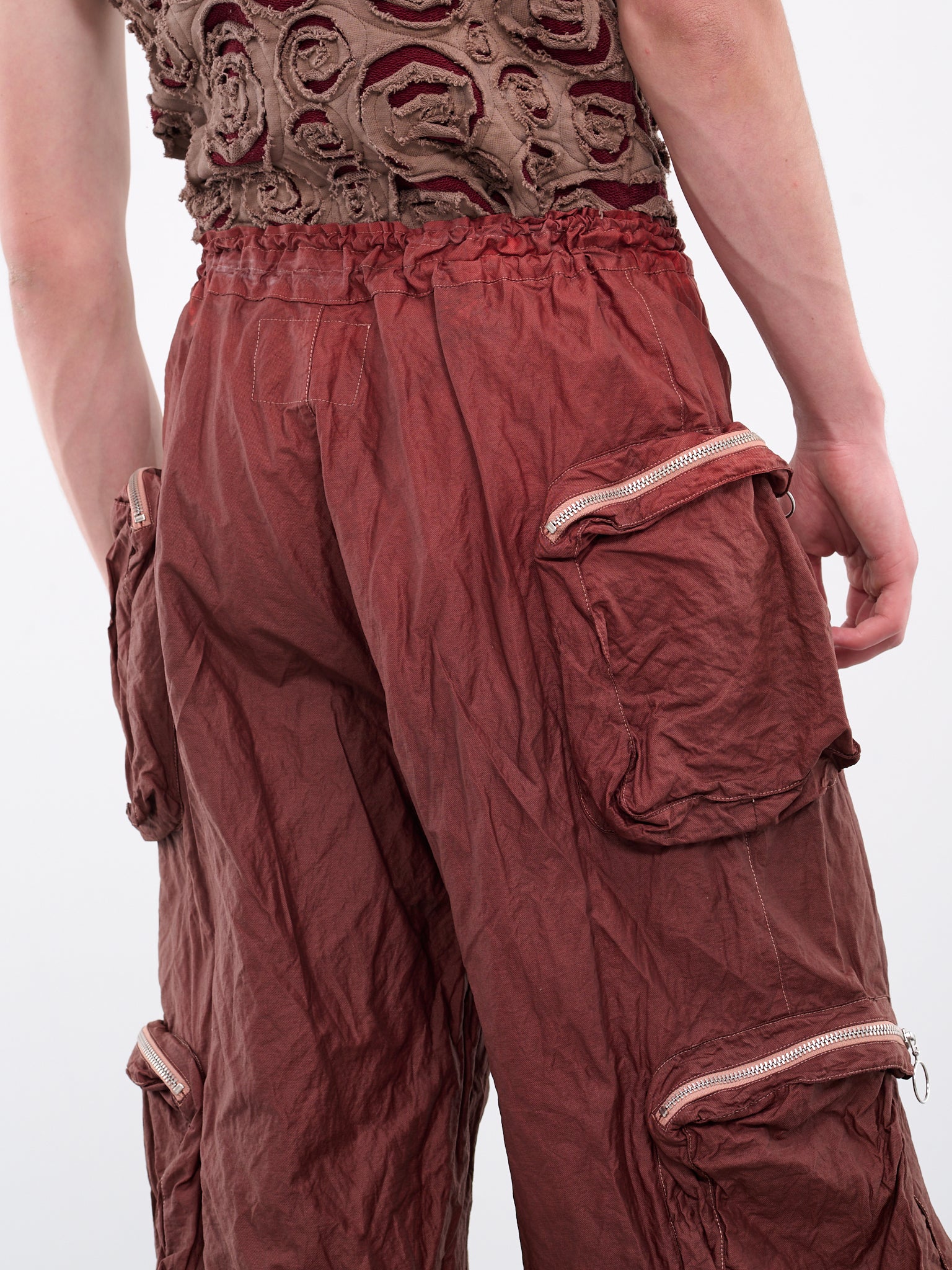 1:1 Cargo Shorts (MULTI-POCKET-CARGO-BORDEAUX-BR)