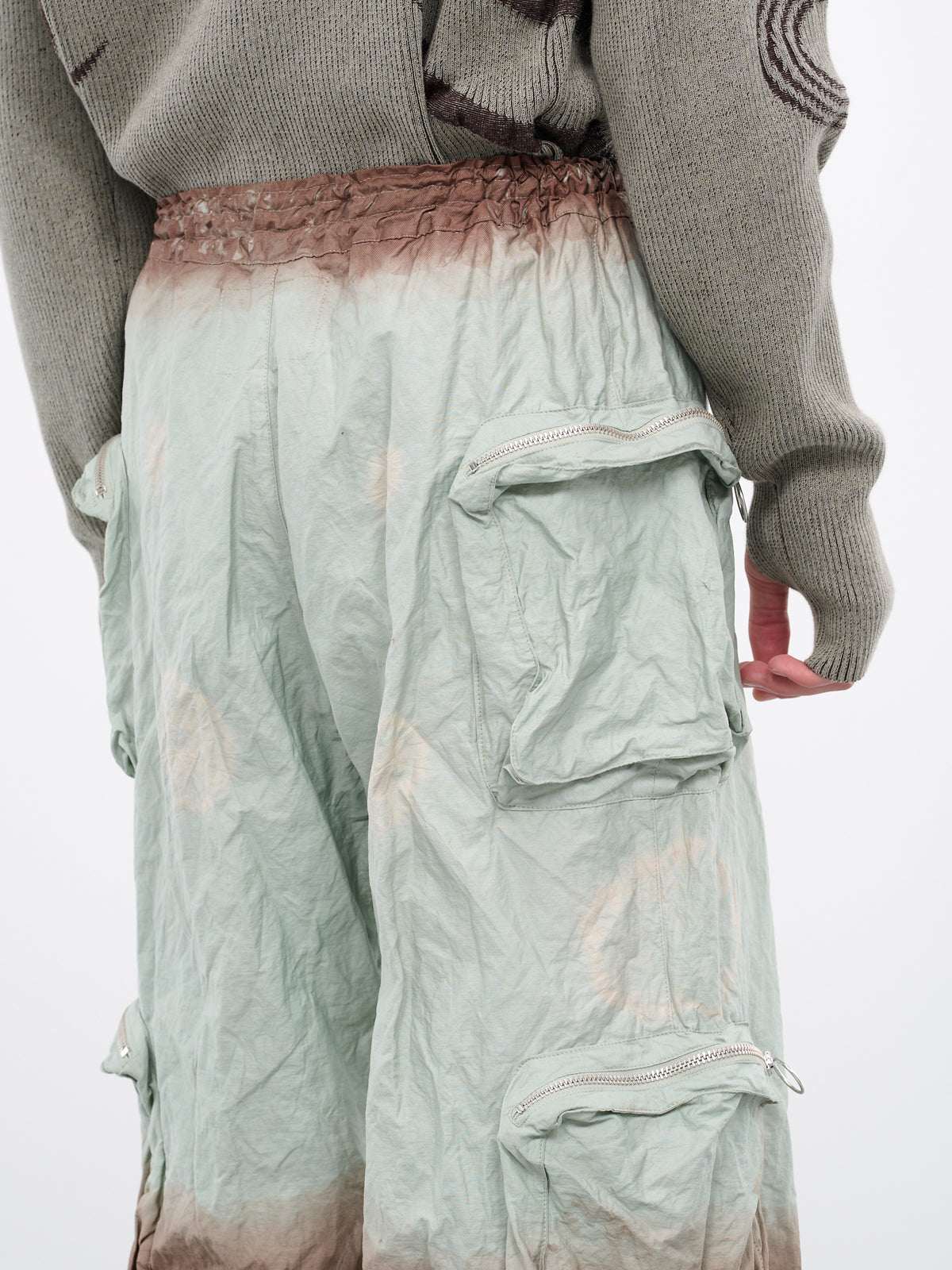 1:1 Cargo Shorts (MULTI-POCKET-CARGO-AQUA-TURQUO)