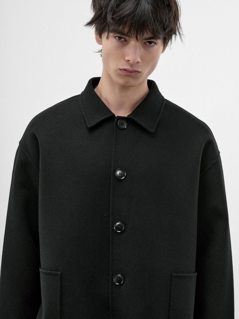Cashmere  n°427 Maker Chore Jacket (N-427-MAKER-RAVEN)