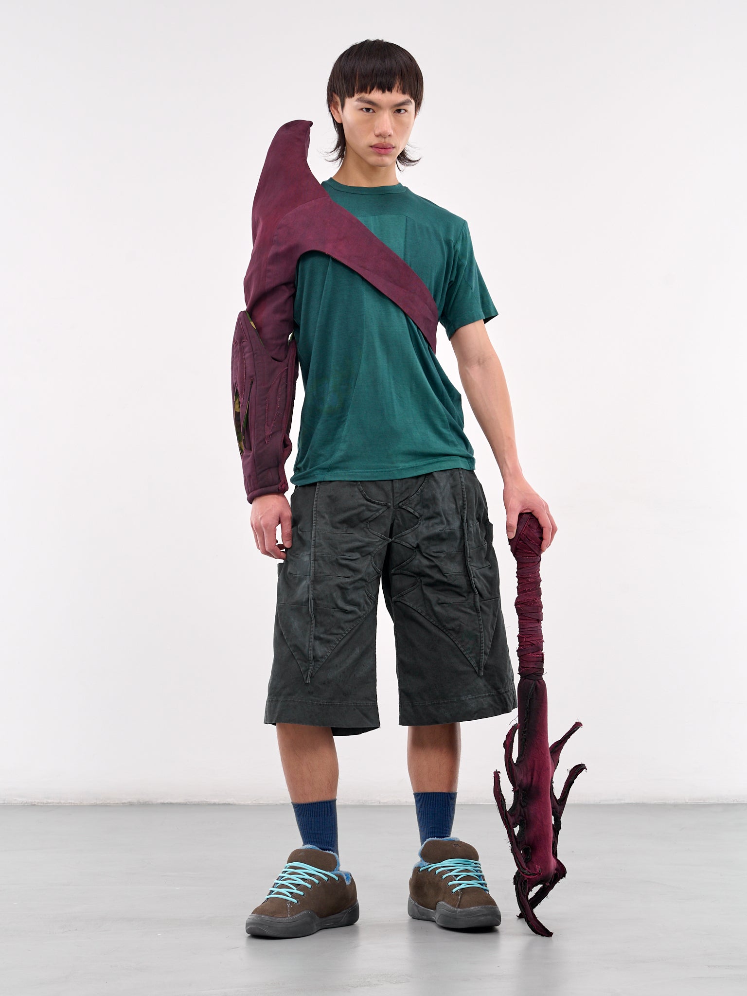 Cocoon Shorts (L-COCOON-SHORTS-CHARCOAL)