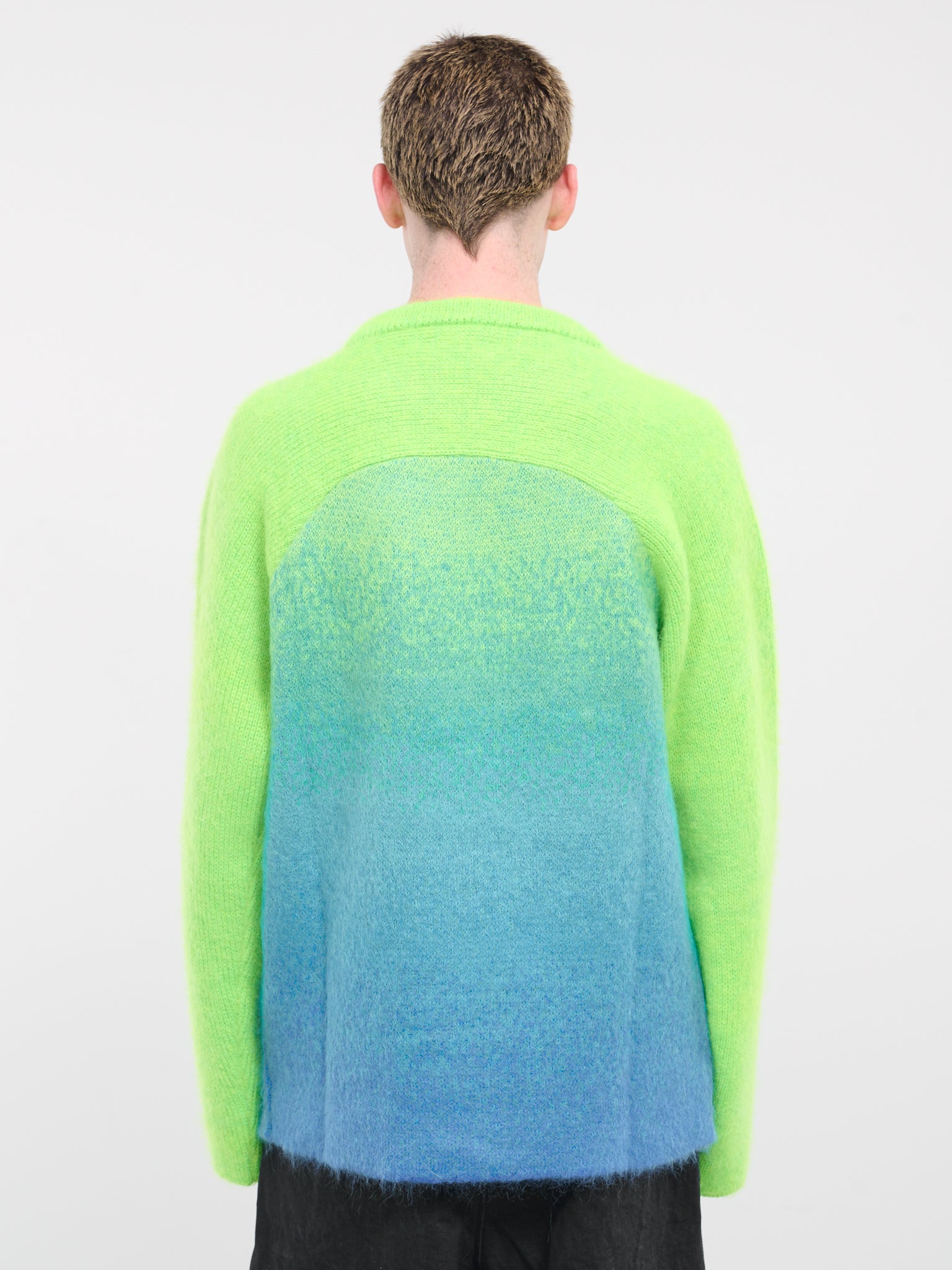 Gradient Rainbow Sweater (N001-GREEN)