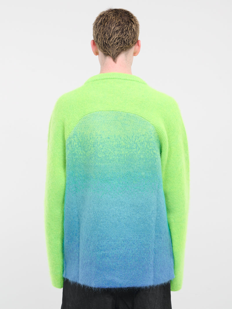 Gradient Rainbow Sweater (N001-GREEN)