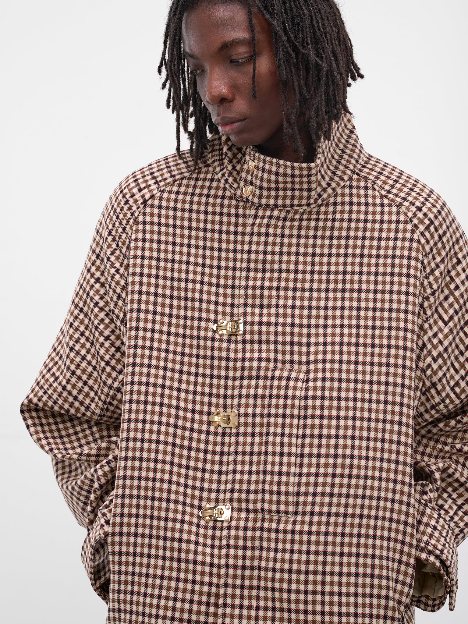 Aspen Brown Plaid Field Coat (N3-AW25-N3-JK-05-MP-MINGLE-PLA)